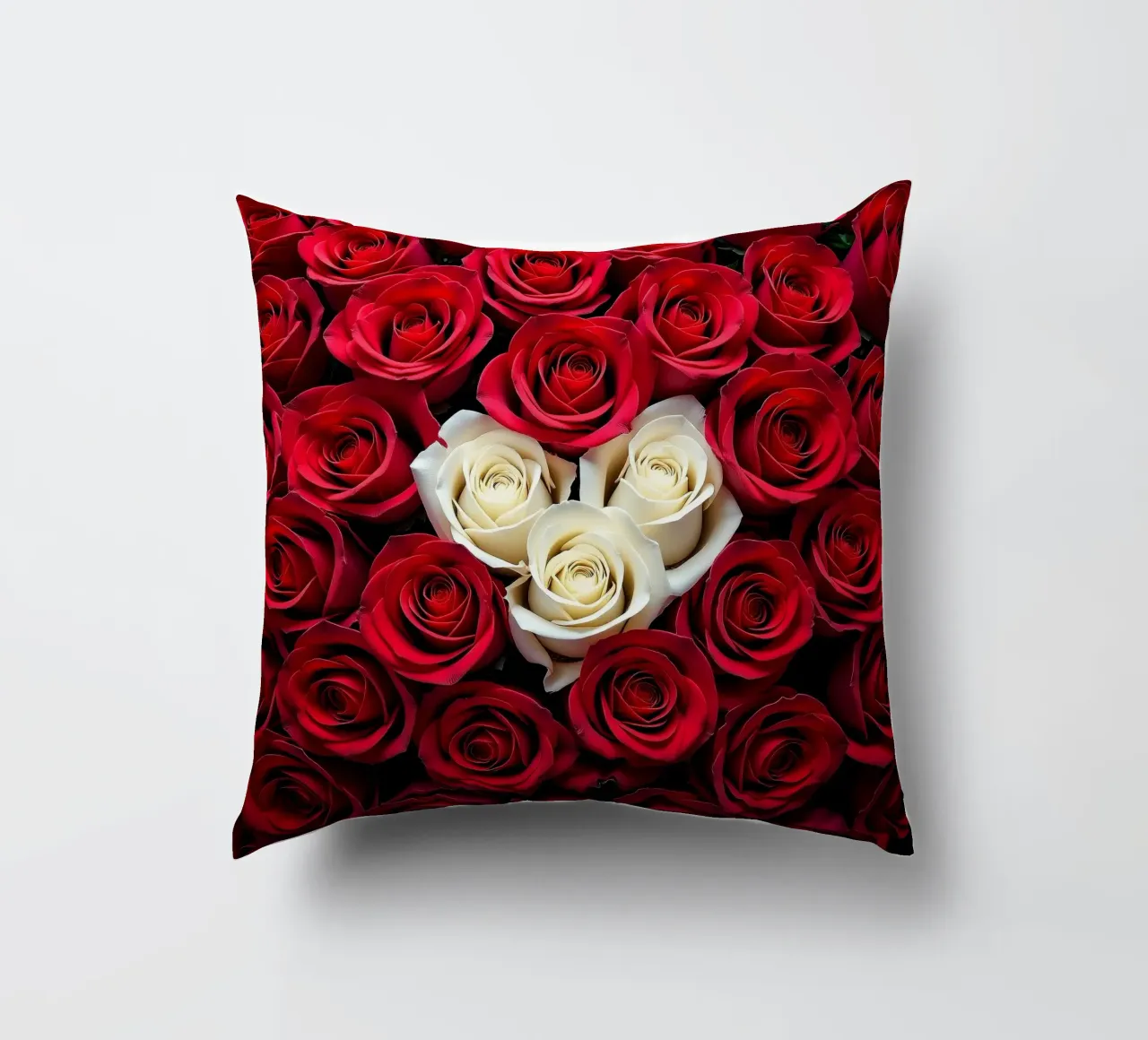 Rose_rosso_bianco_2 cuscino da Farb- und Blütenzauber by LK