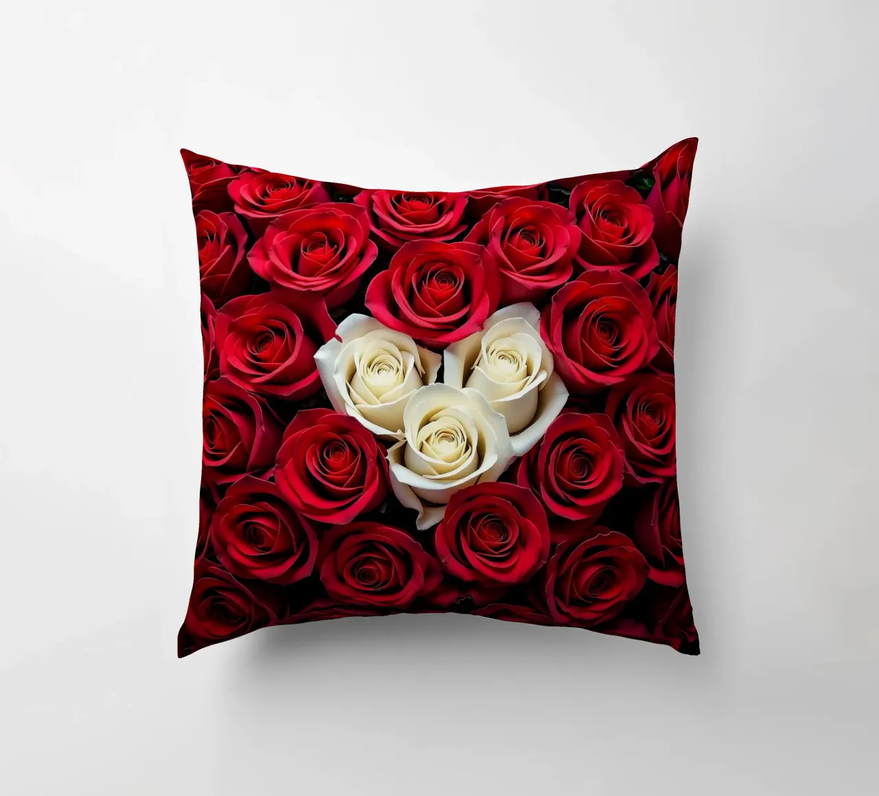 Rose_rosso_bianco_2 cuscino da Farb- und Blütenzauber by LK