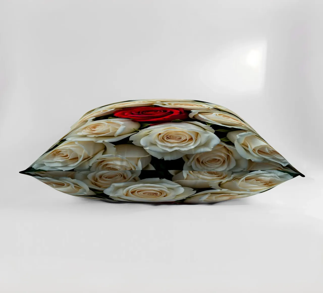 rose_bianco_rosso_1 cuscino da Farb- und Blütenzauber by LK