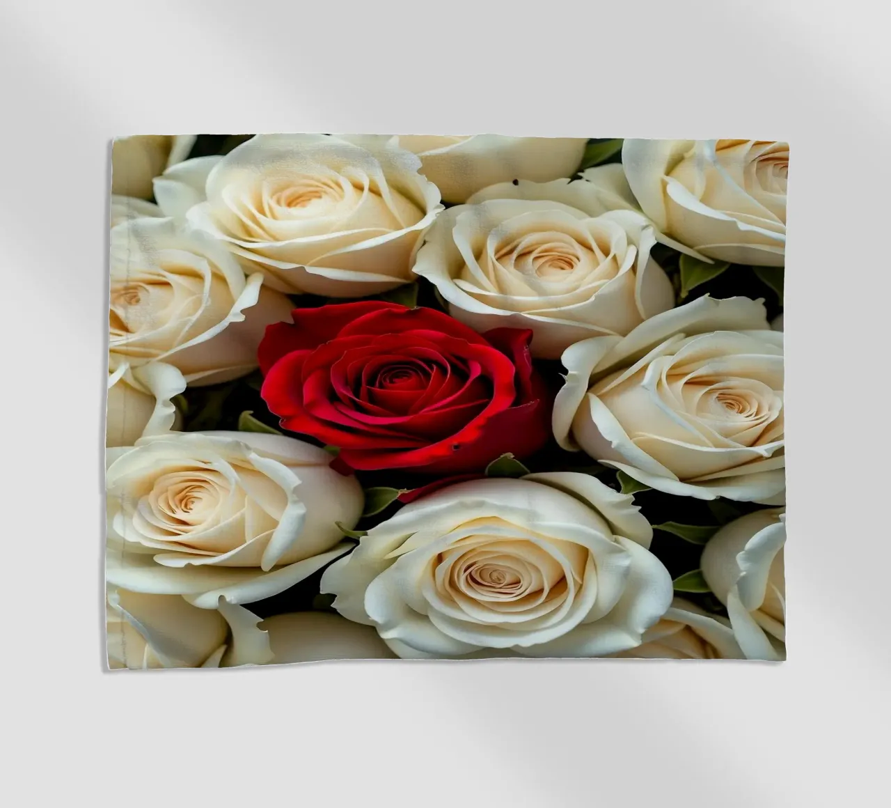 rose_bianco_rosso_1 telo mare da Farb- und Blütenzauber by LK