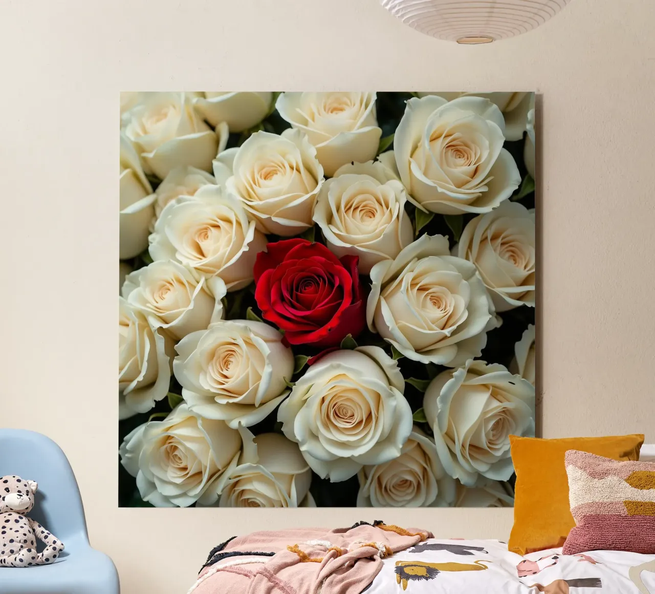 rose_bianco_rosso_1 alluminio dibond da Farb- und Blütenzauber by LK