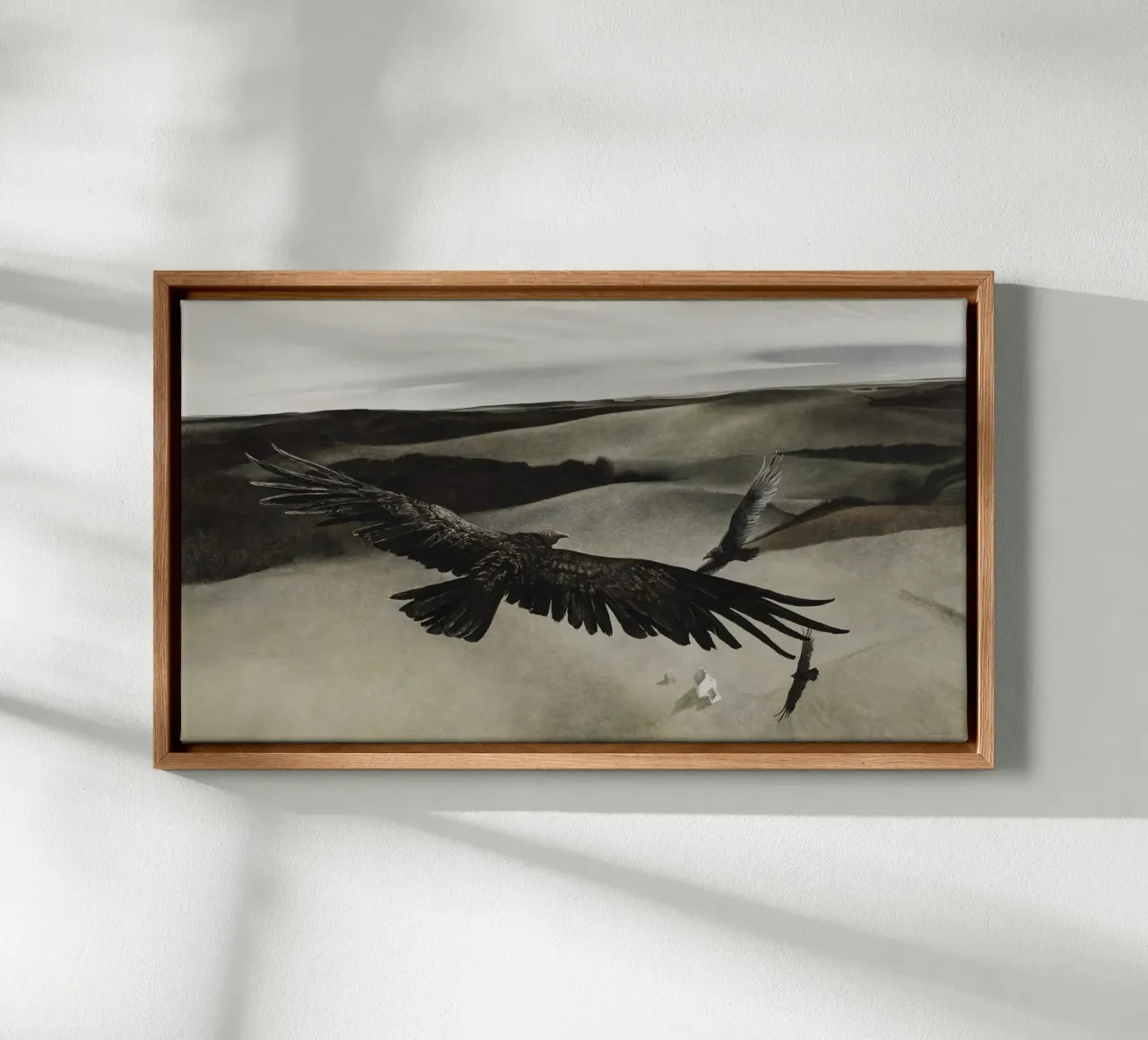 Andrew Wyeth in volo tela con Cornice a cassetta da Trudeau Art Studio