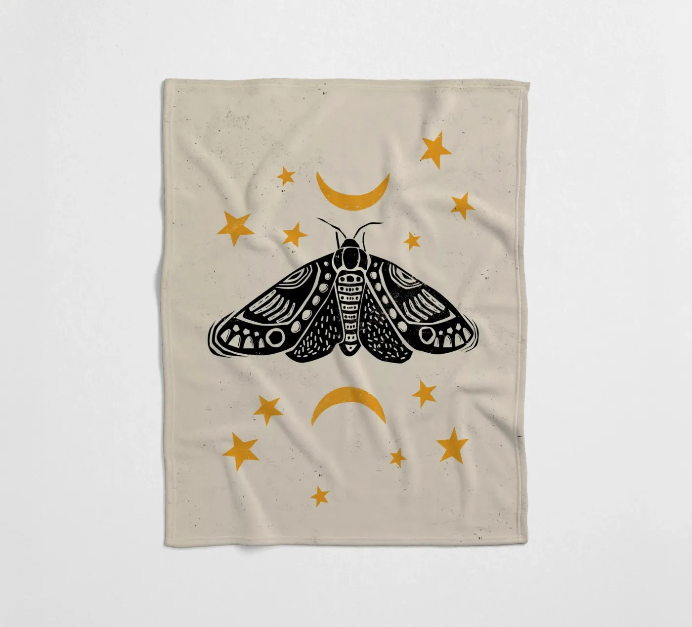 Die Motte Fleecedecke von Indigo Rain