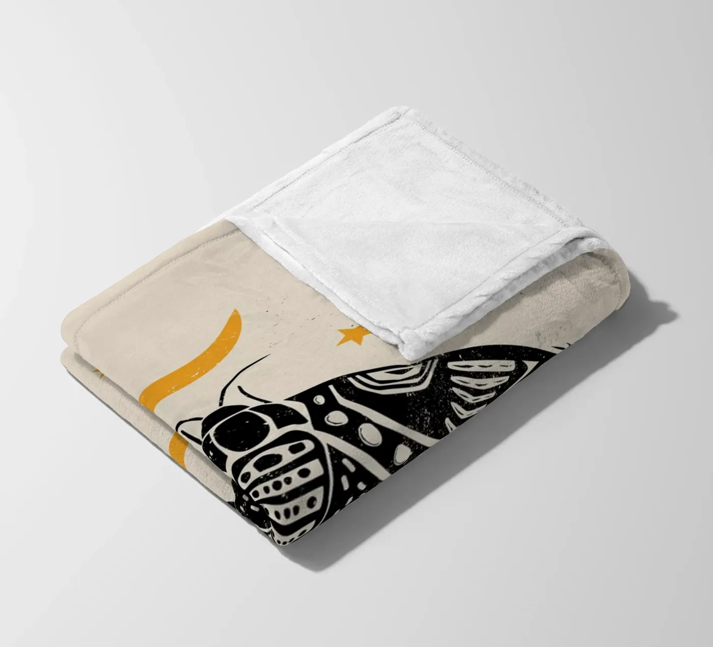 Die Motte Fleecedecke von Indigo Rain