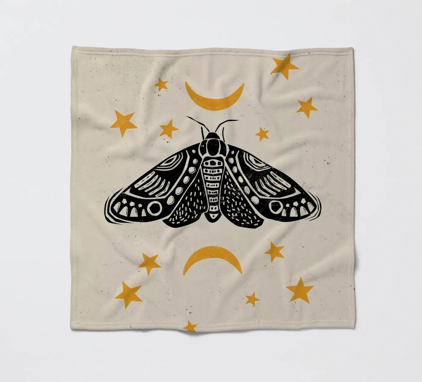 Die Motte Fleecedecke von Indigo Rain