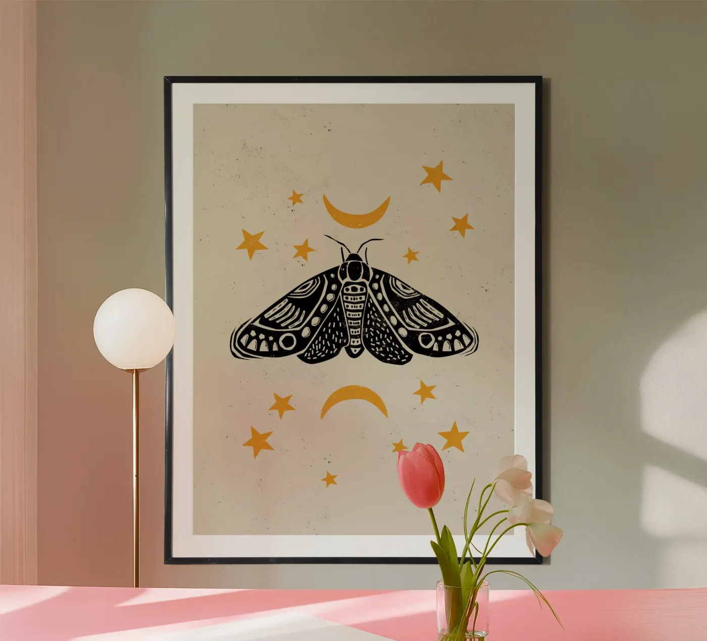 The Moth poster by Indigo Rain