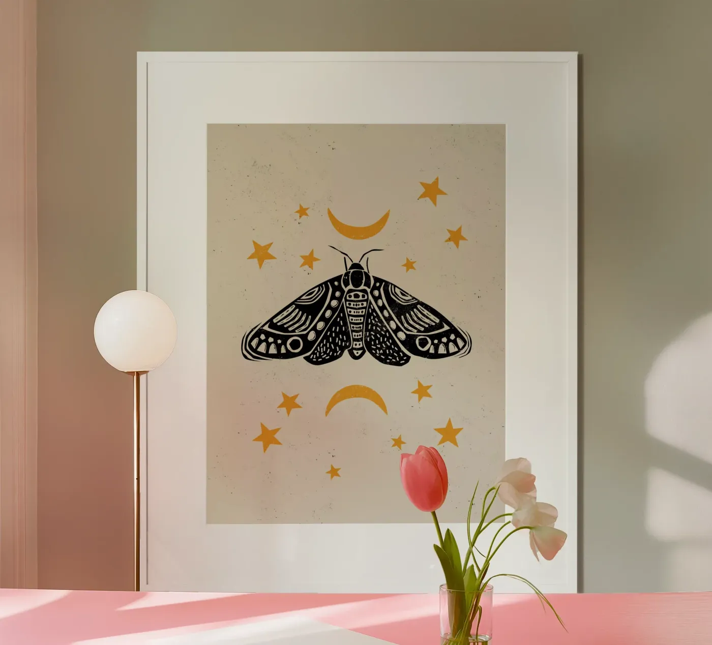 The Moth poster by Indigo Rain