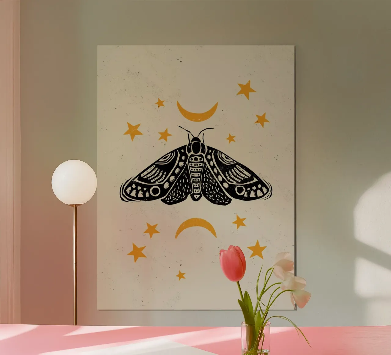 The Moth poster by Indigo Rain