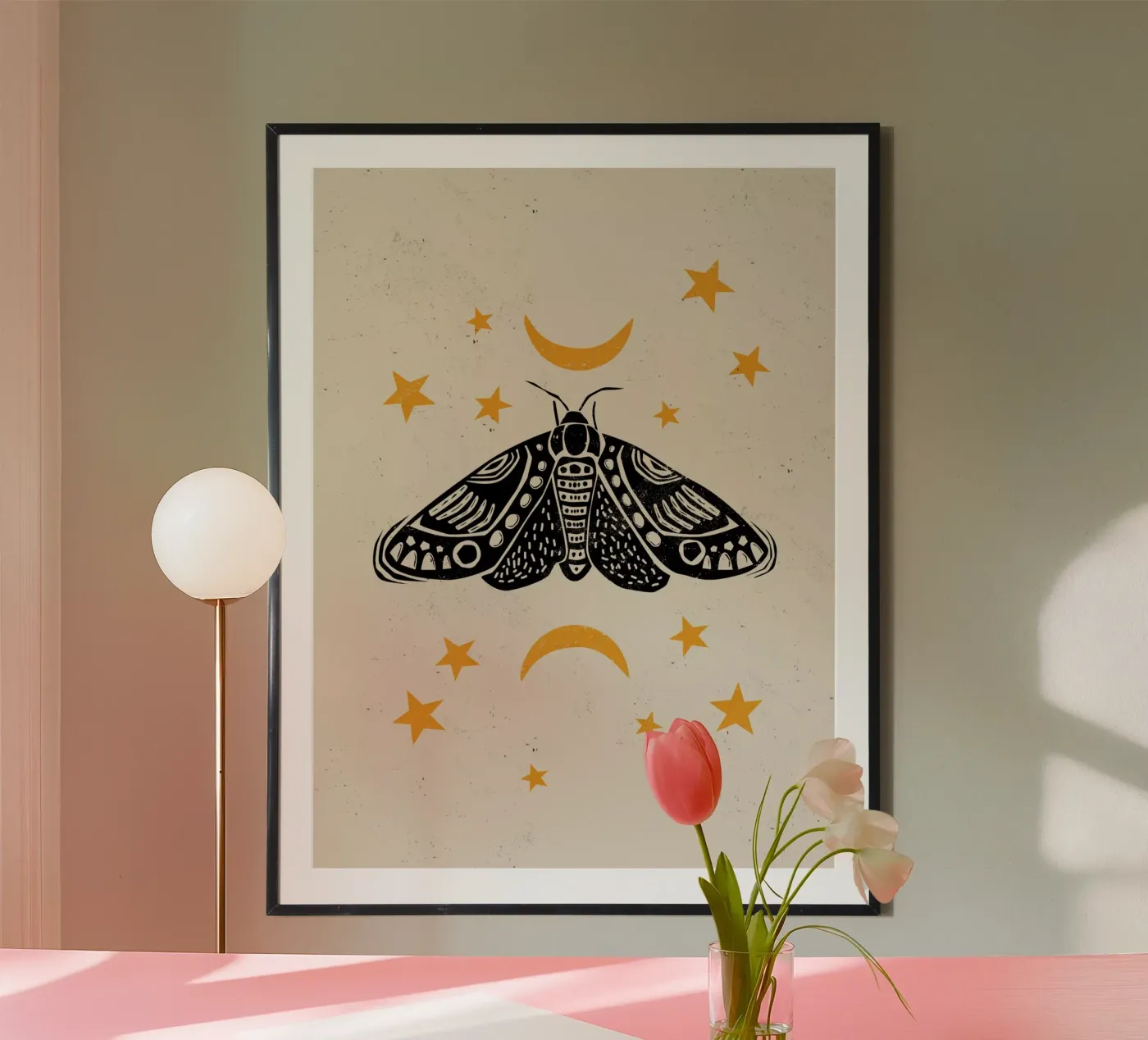 The Moth poster by Indigo Rain