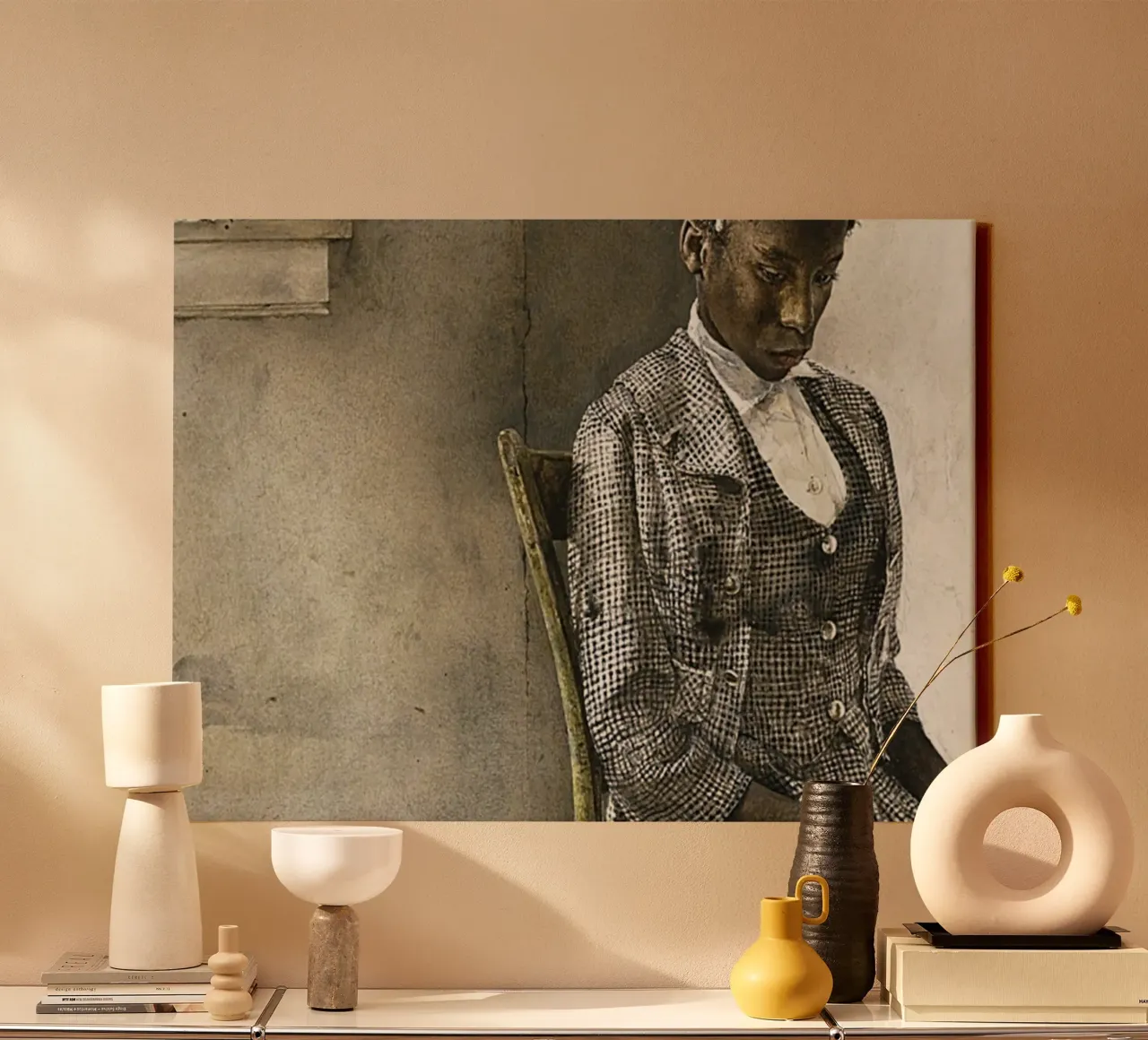 Andrew Wyeth Giorno della Fiera tela con Cornice a cassetta da Trudeau Art Studio