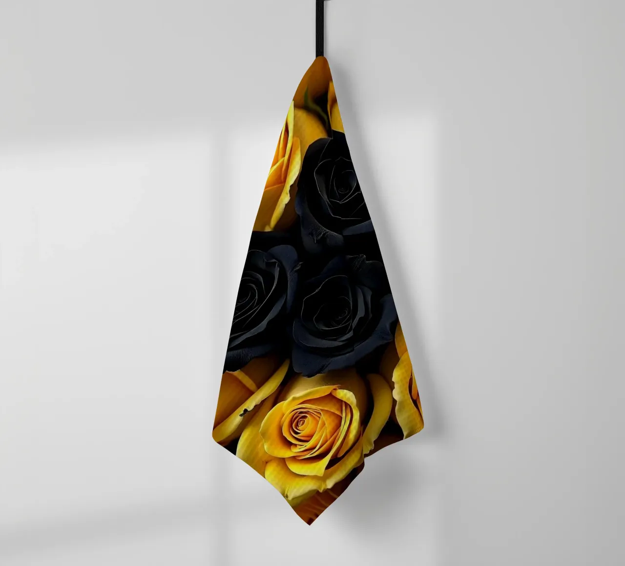 roses_jaune_noir_2 torchon de Farb- und Blütenzauber by LK