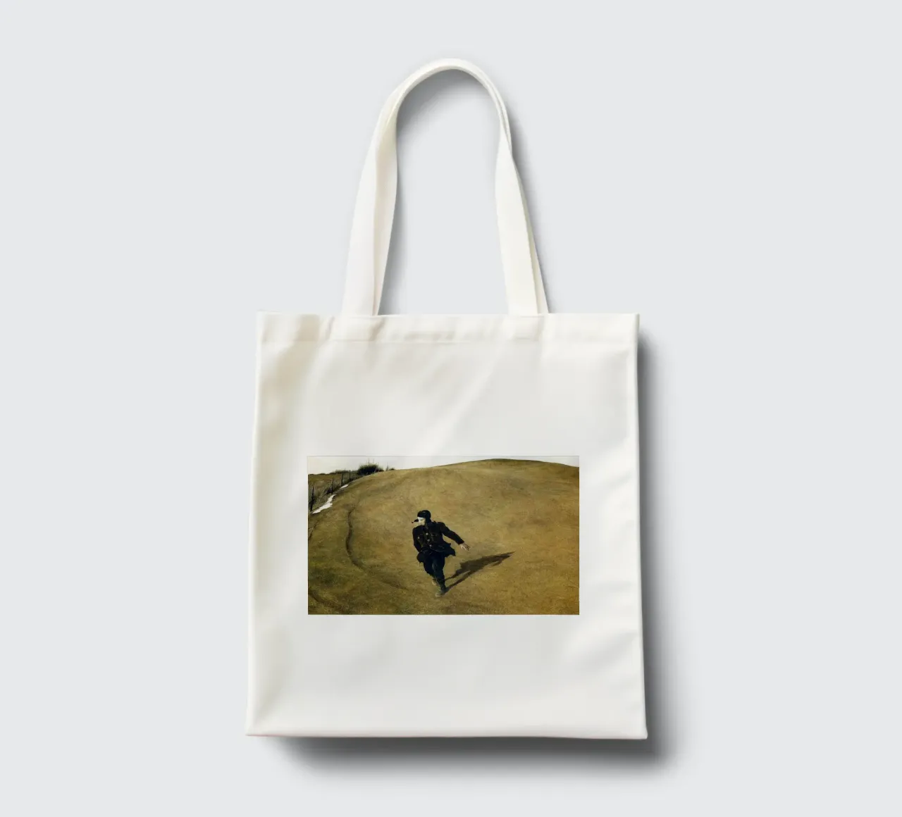 Andrew Wyeth Inverno borsa in juta da Trudeau Art Studio