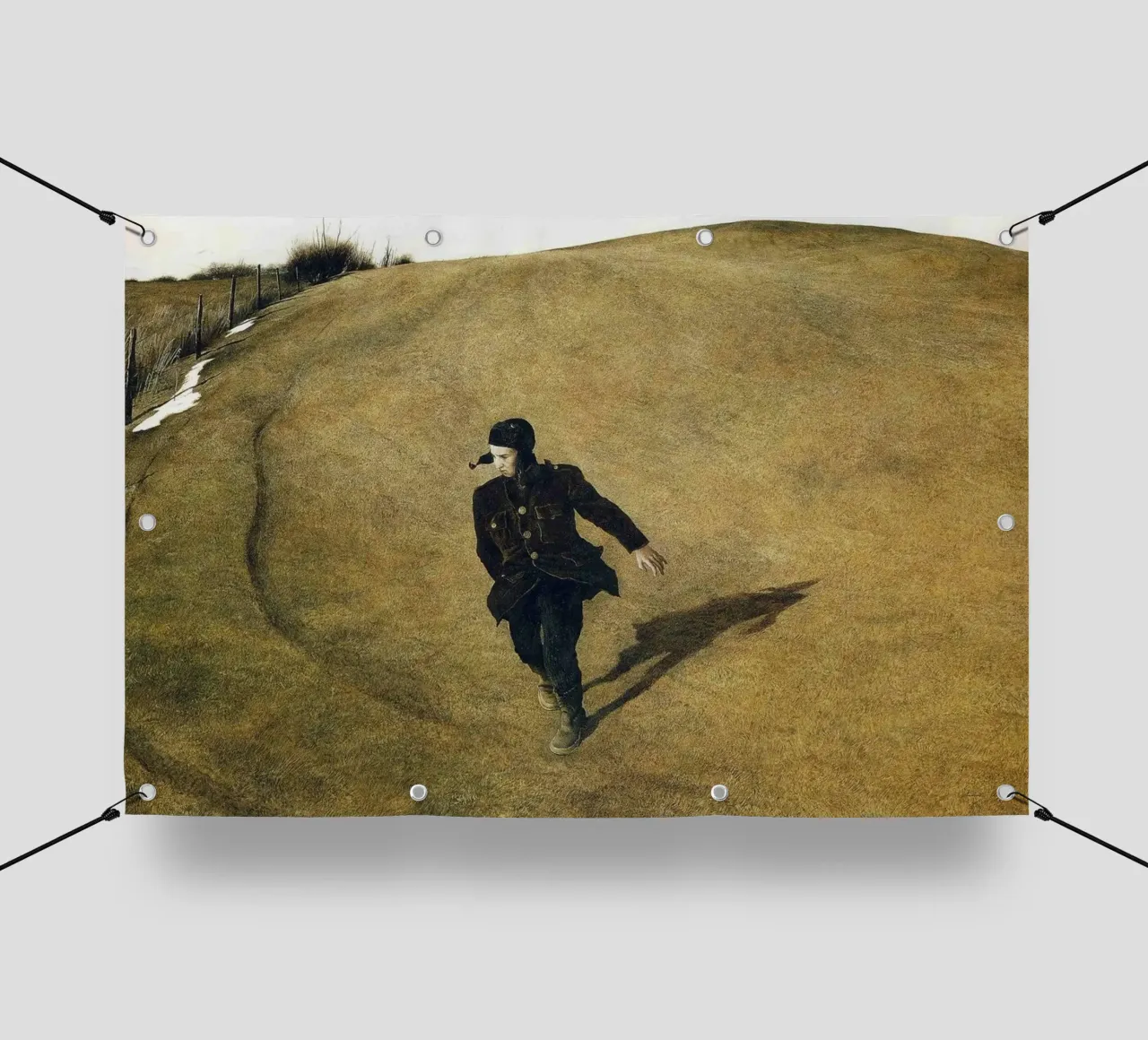 Andrew Wyeth Inverno telo in pvc da Trudeau Art Studio