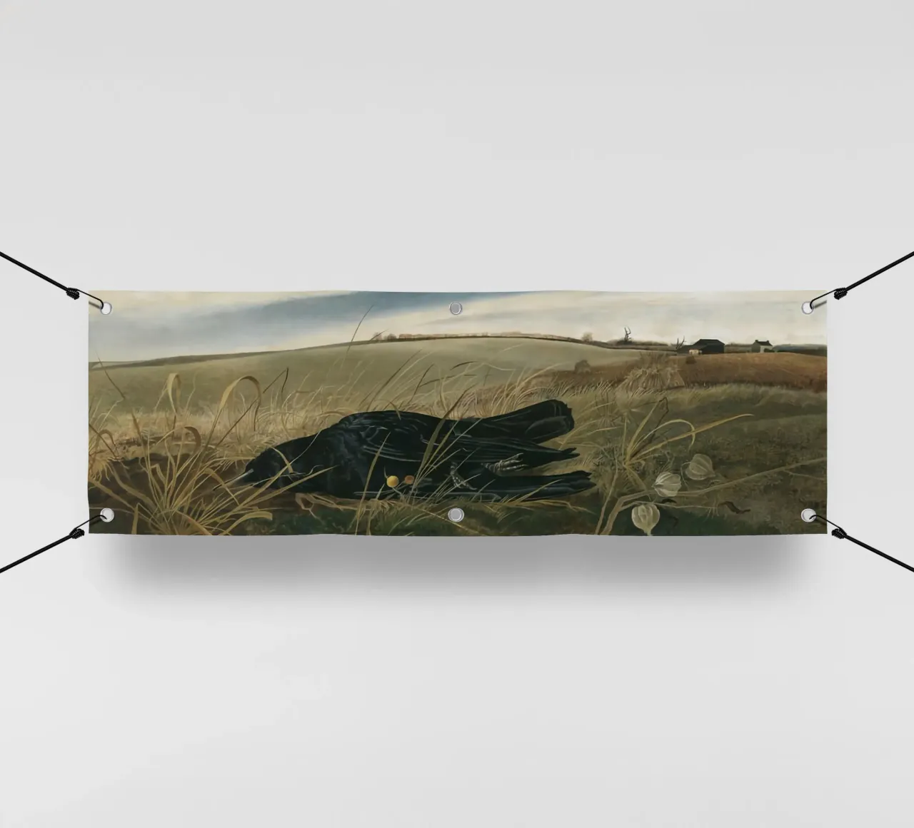Andrew Wyeth Campi invernali telo in pvc da Trudeau Art Studio