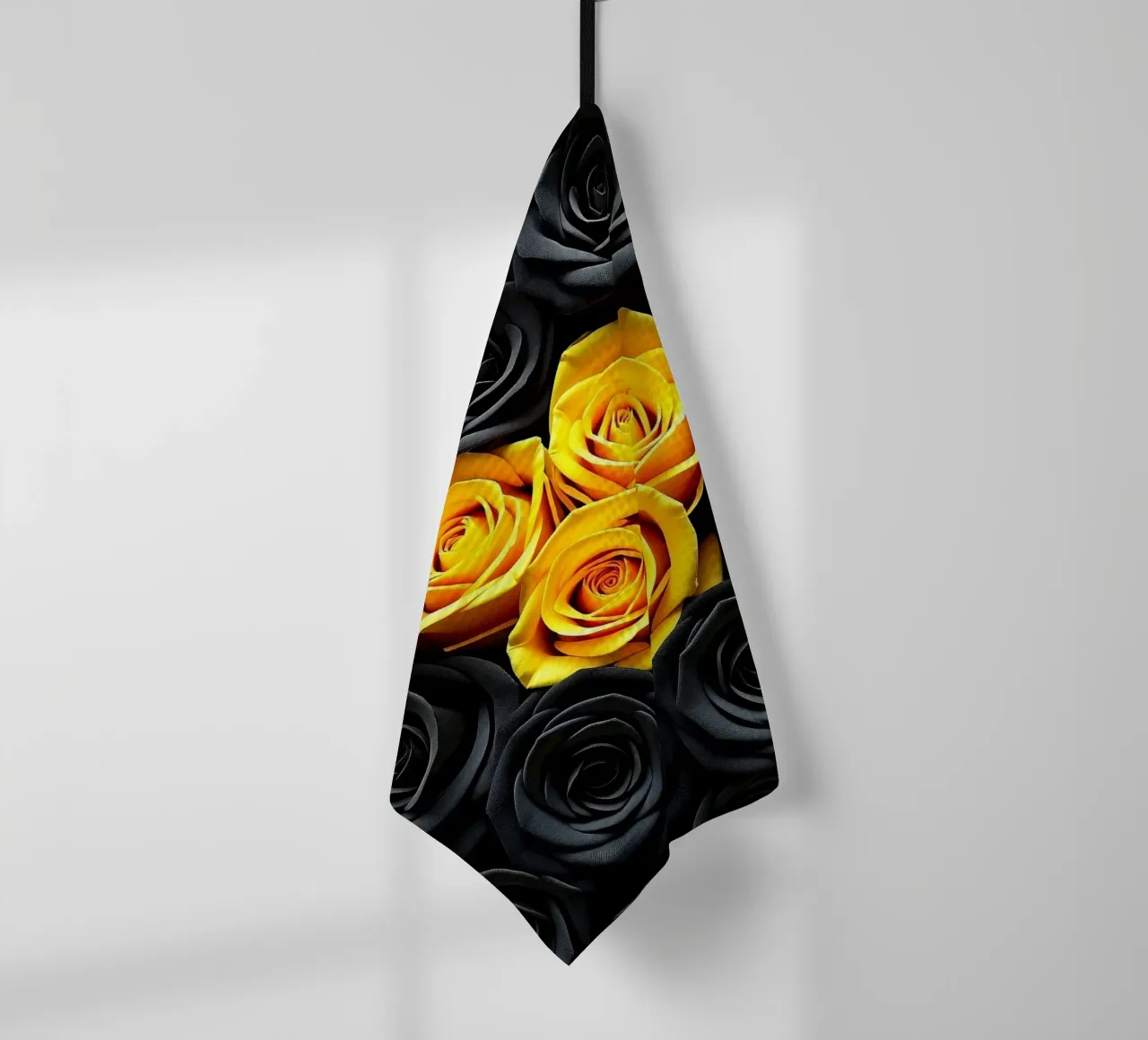 roses_noir_jaune_2 torchon de Farb- und Blütenzauber by LK