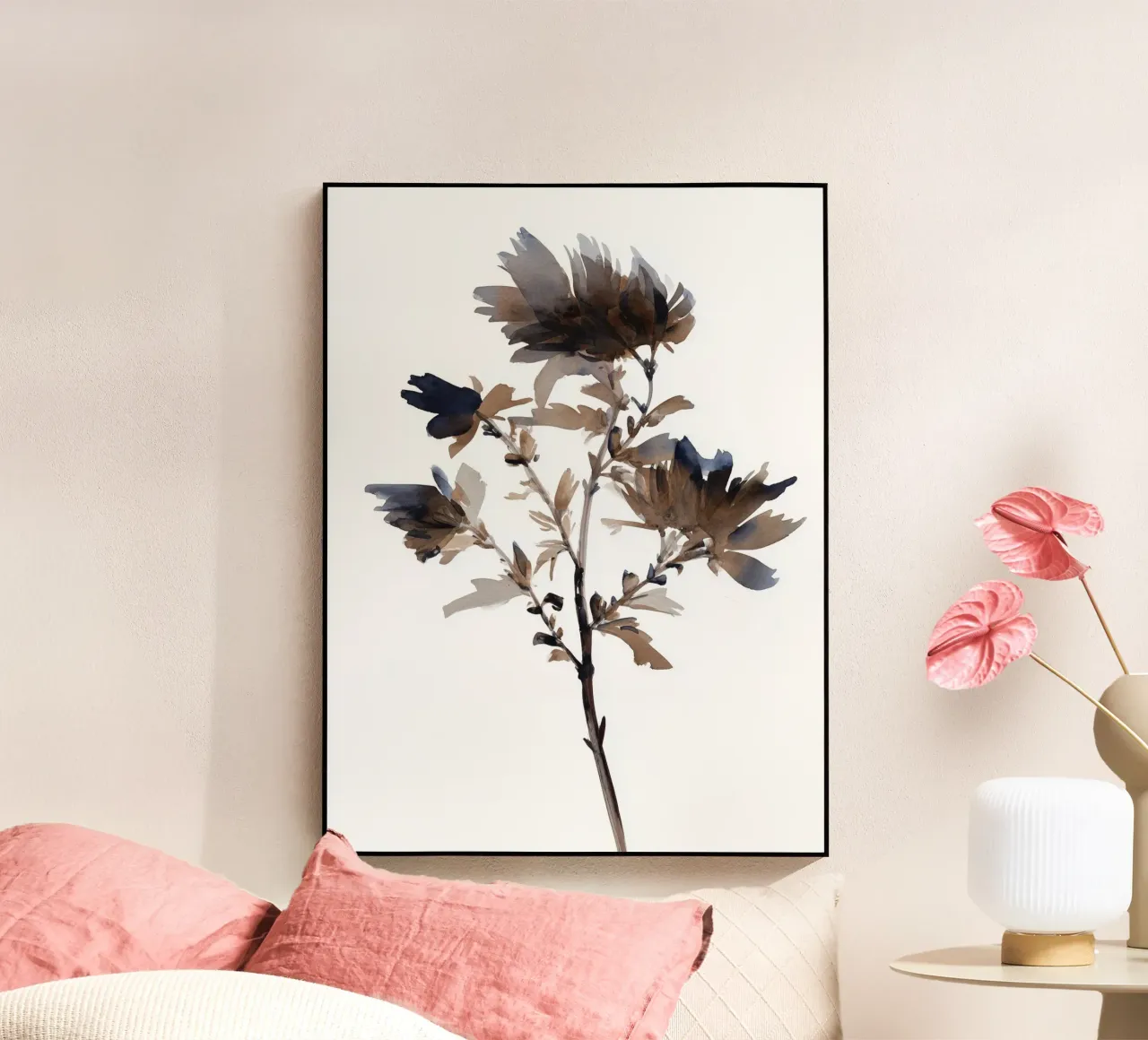 Sepia Bloom plexiglass da Sophia Calder Studio