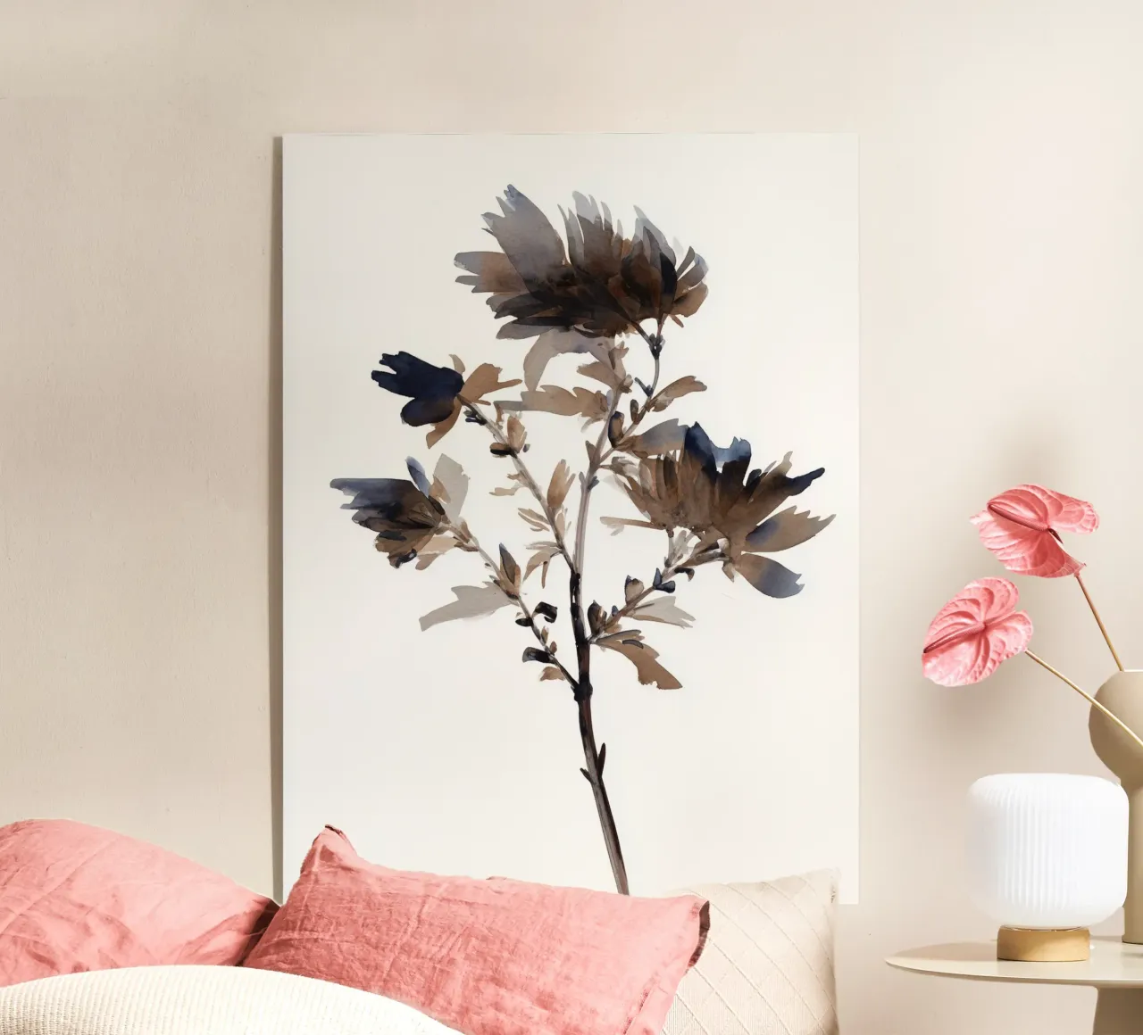 Sepia Bloom plexiglass da Sophia Calder Studio