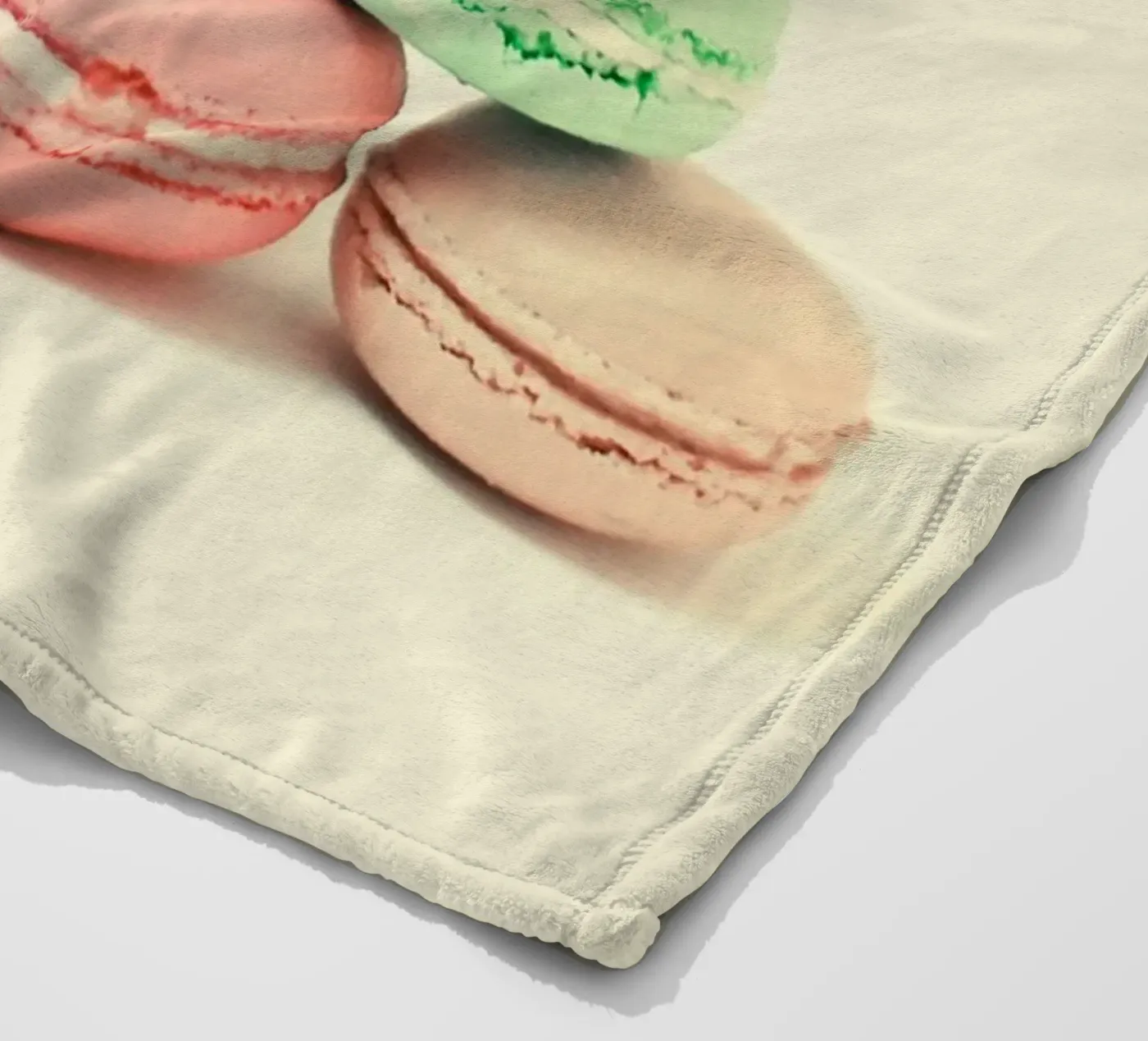 French Macarons fleecedeken van Cassia Beck Photography