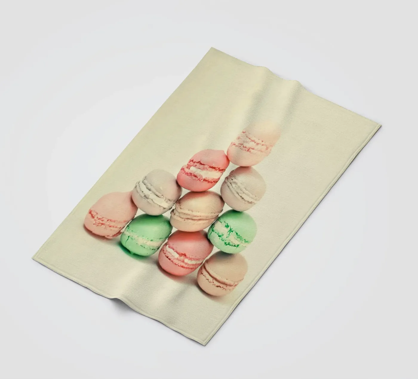 French Macarons fleecedeken van Cassia Beck Photography