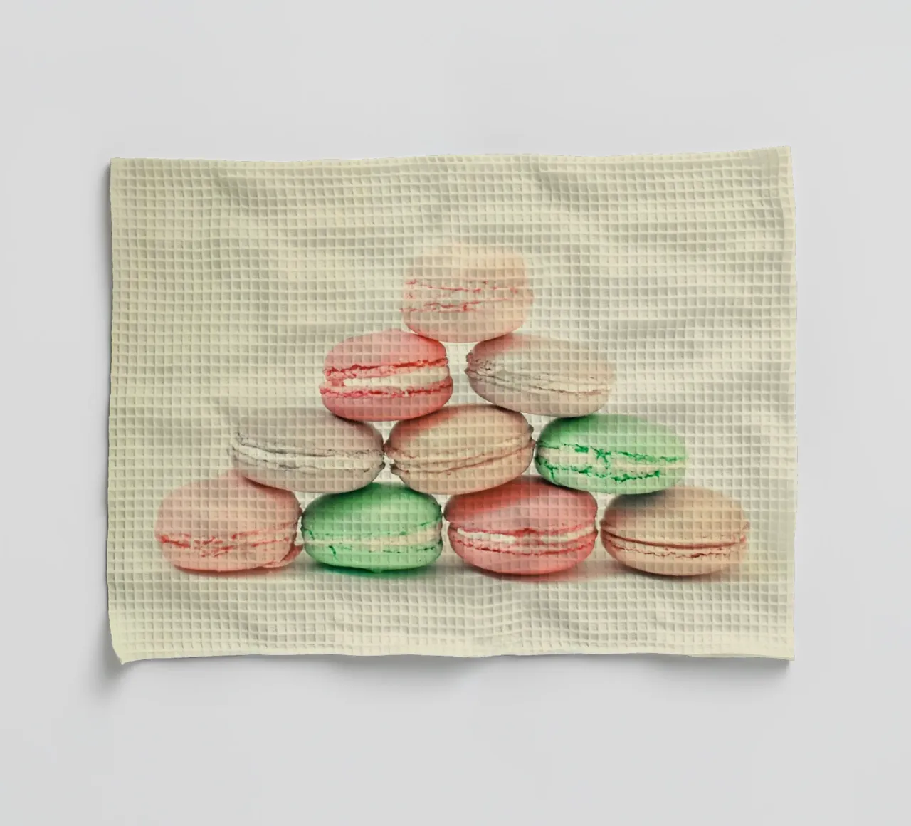 Macarons francesi canovaccio da cucina da Cassia Beck Photography