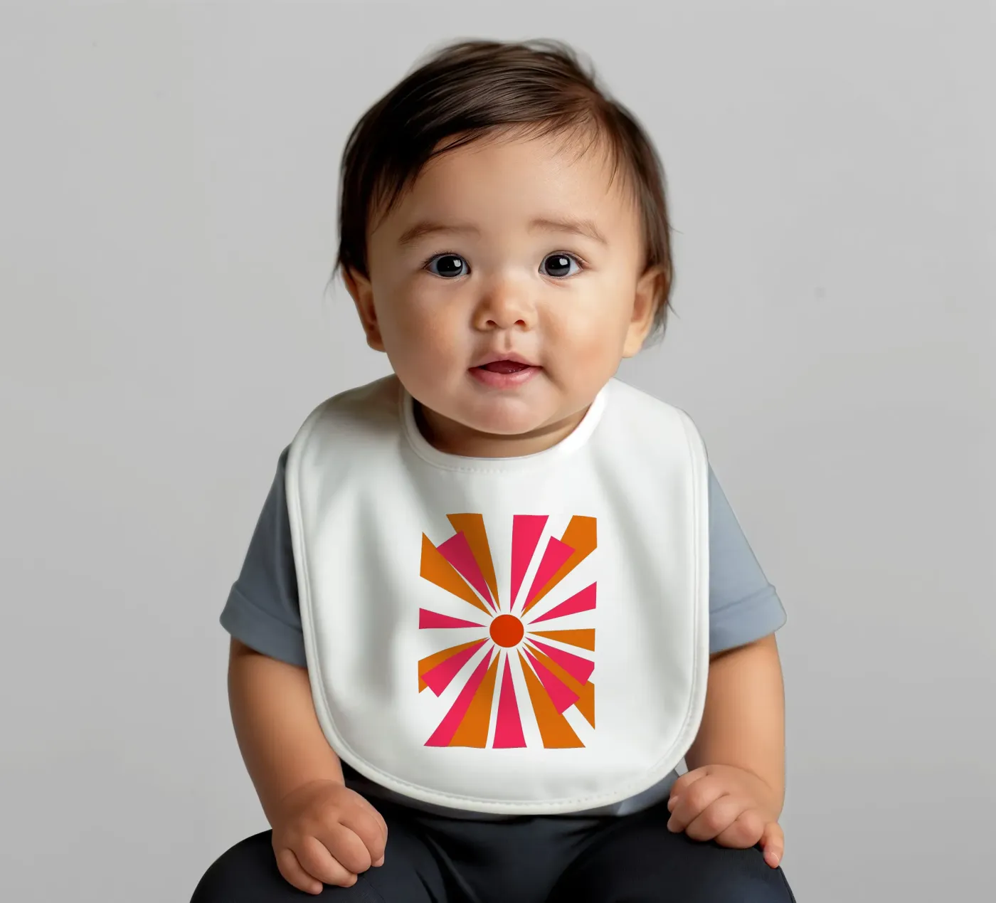 Bold Sun bavoir de Rose Beck Art