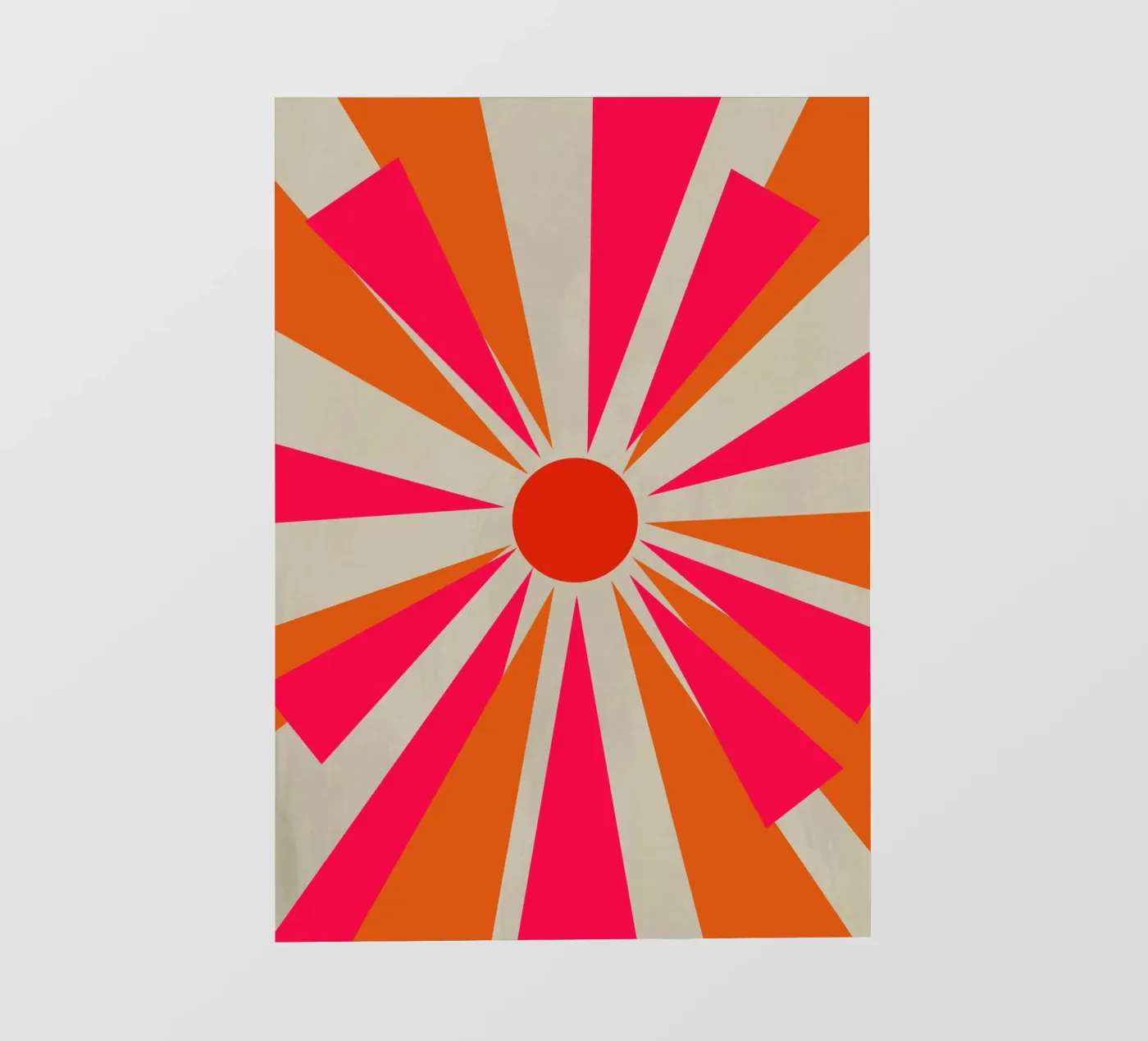 Bold Sun pellicola backlit da Rose Beck Art