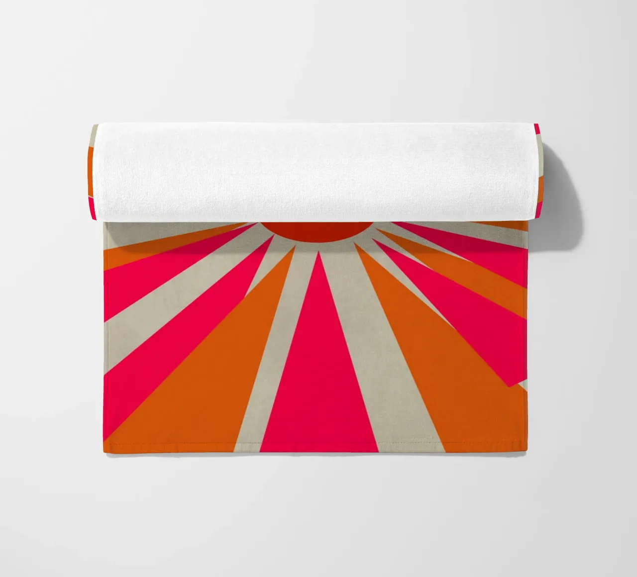 Bold Sun telo mare da Rose Beck Art