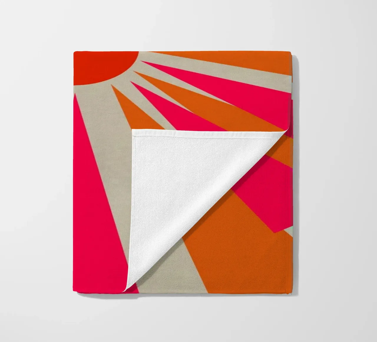 Bold Sun telo mare da Rose Beck Art