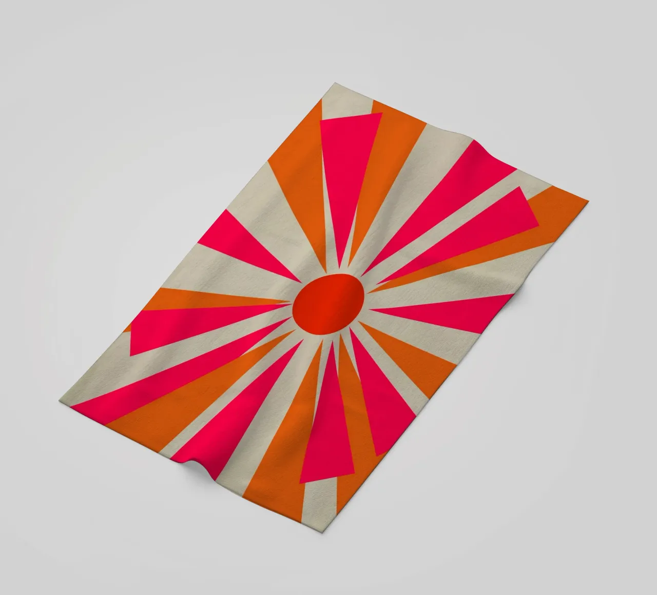 Bold Sun telo mare da Rose Beck Art