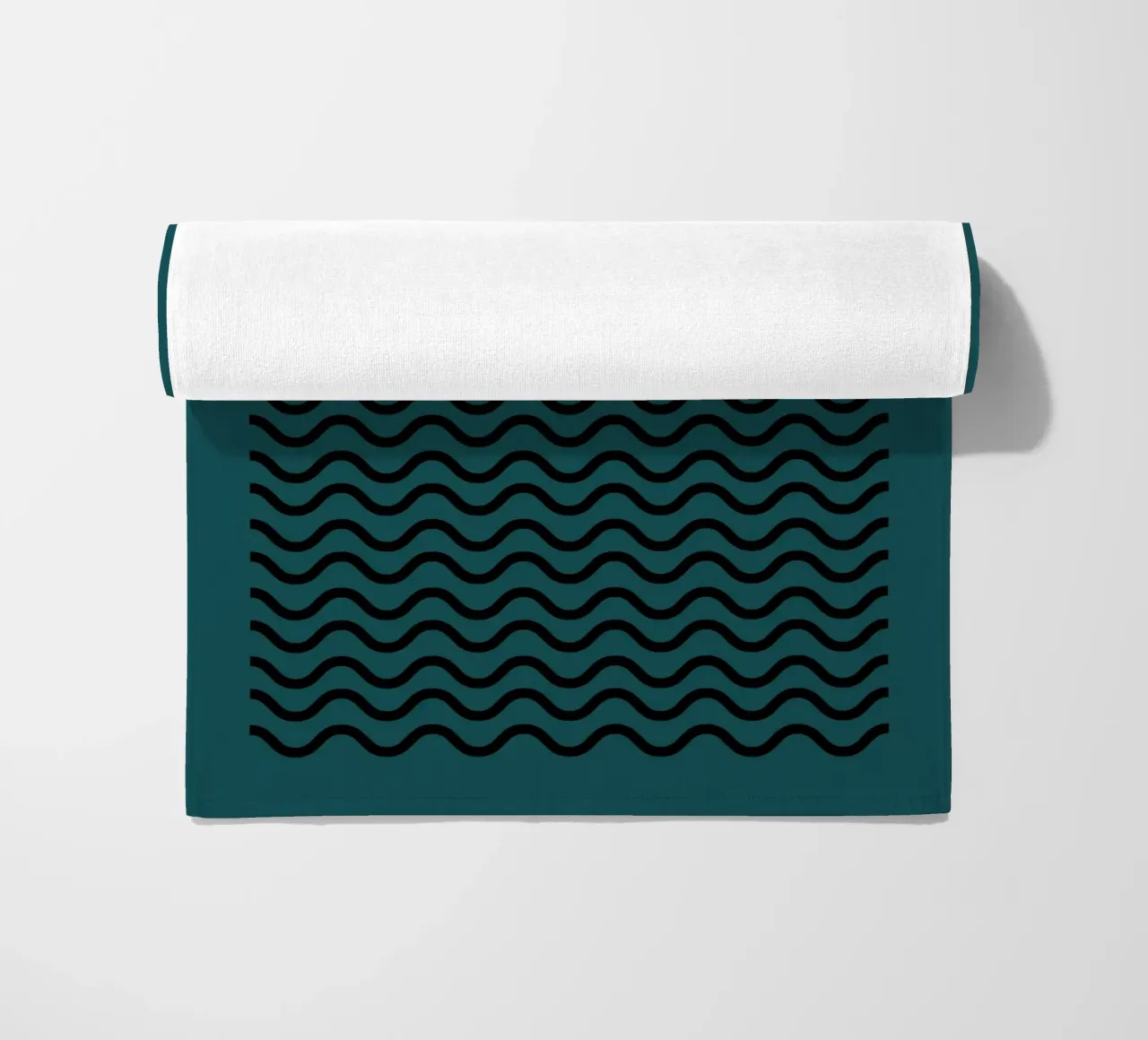 Schemering strandhanddoek van Rose Beck Art
