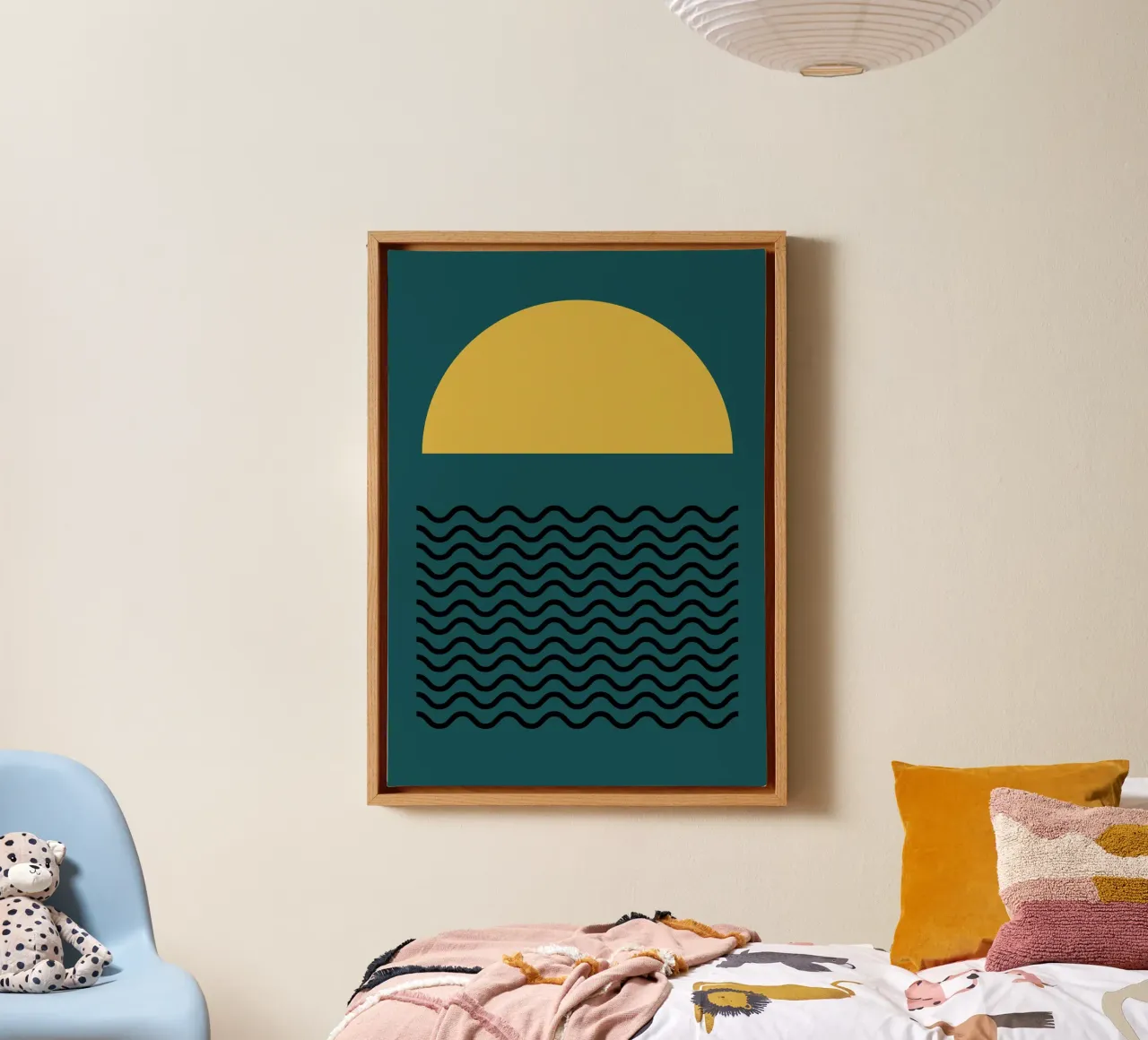 Crepuscolo tela con Cornice a cassetta da Rose Beck Art