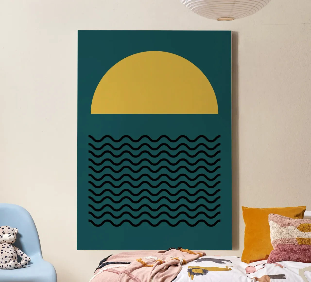 Crepuscolo tela con Cornice a cassetta da Rose Beck Art