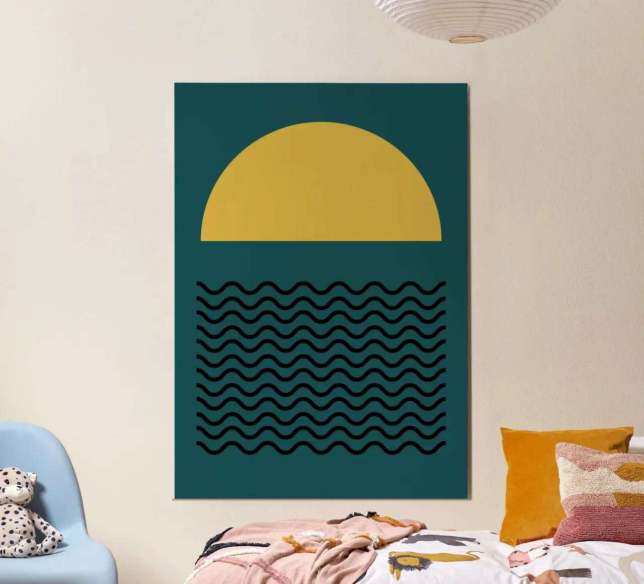 Schemering poster van Rose Beck Art