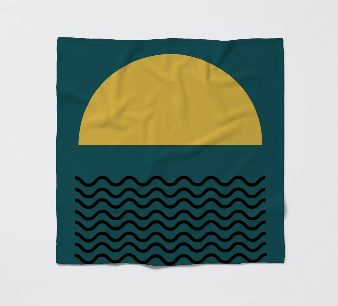 Schemering fleecedeken van Rose Beck Art