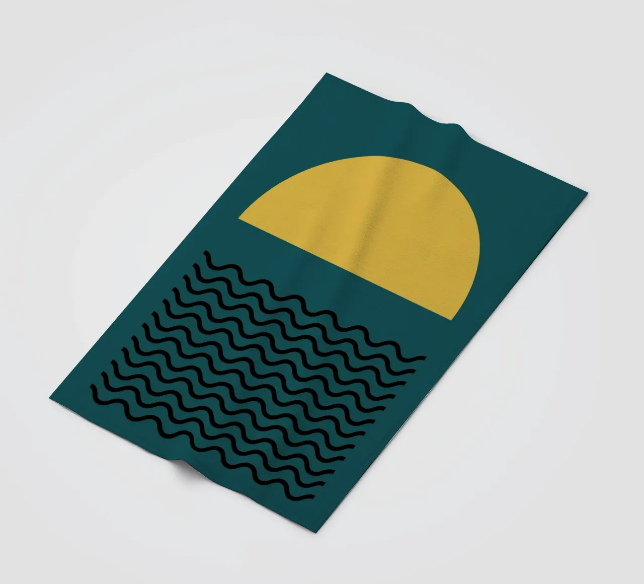 Schemering fleecedeken van Rose Beck Art