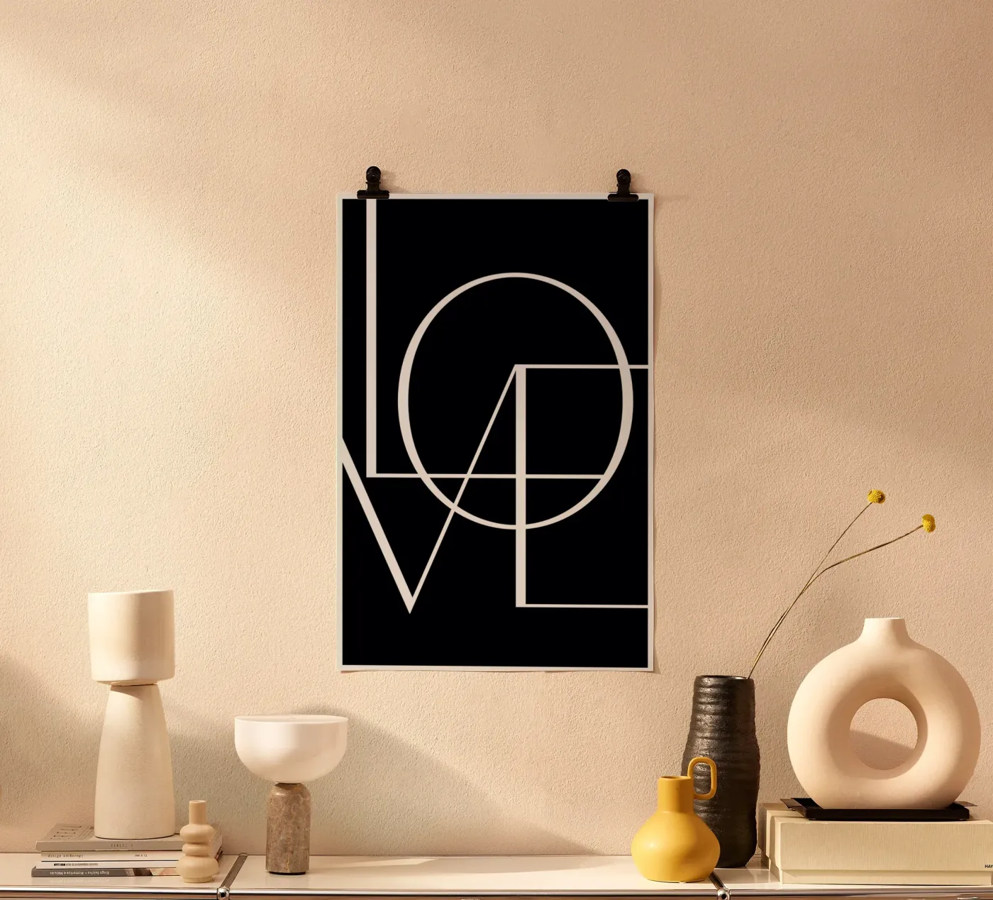 Love poster by Honeymoon Hotel