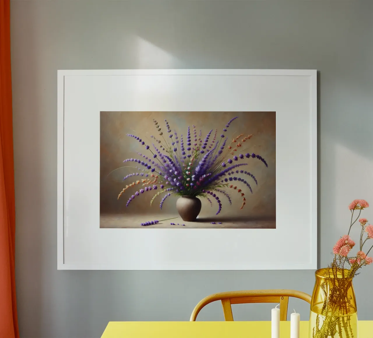 Bouquet vittoriano di lavanda poster da VintageBotanics