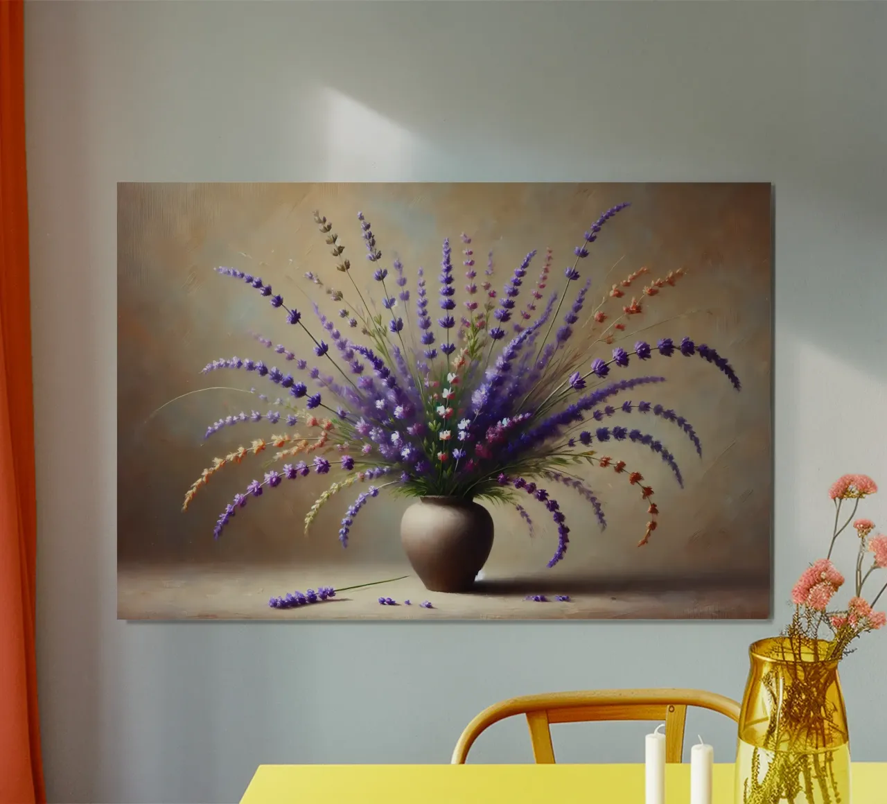Bouquet vittoriano di lavanda poster da VintageBotanics