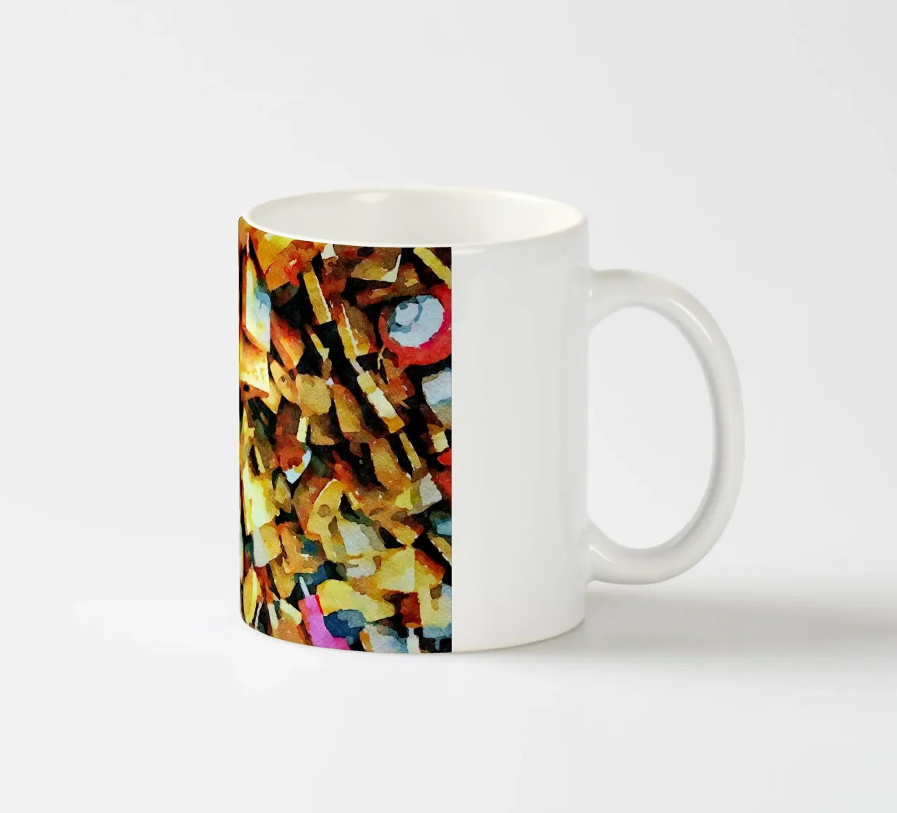 Amore a Parigi tazza in ceramica da Massimo Frascogna