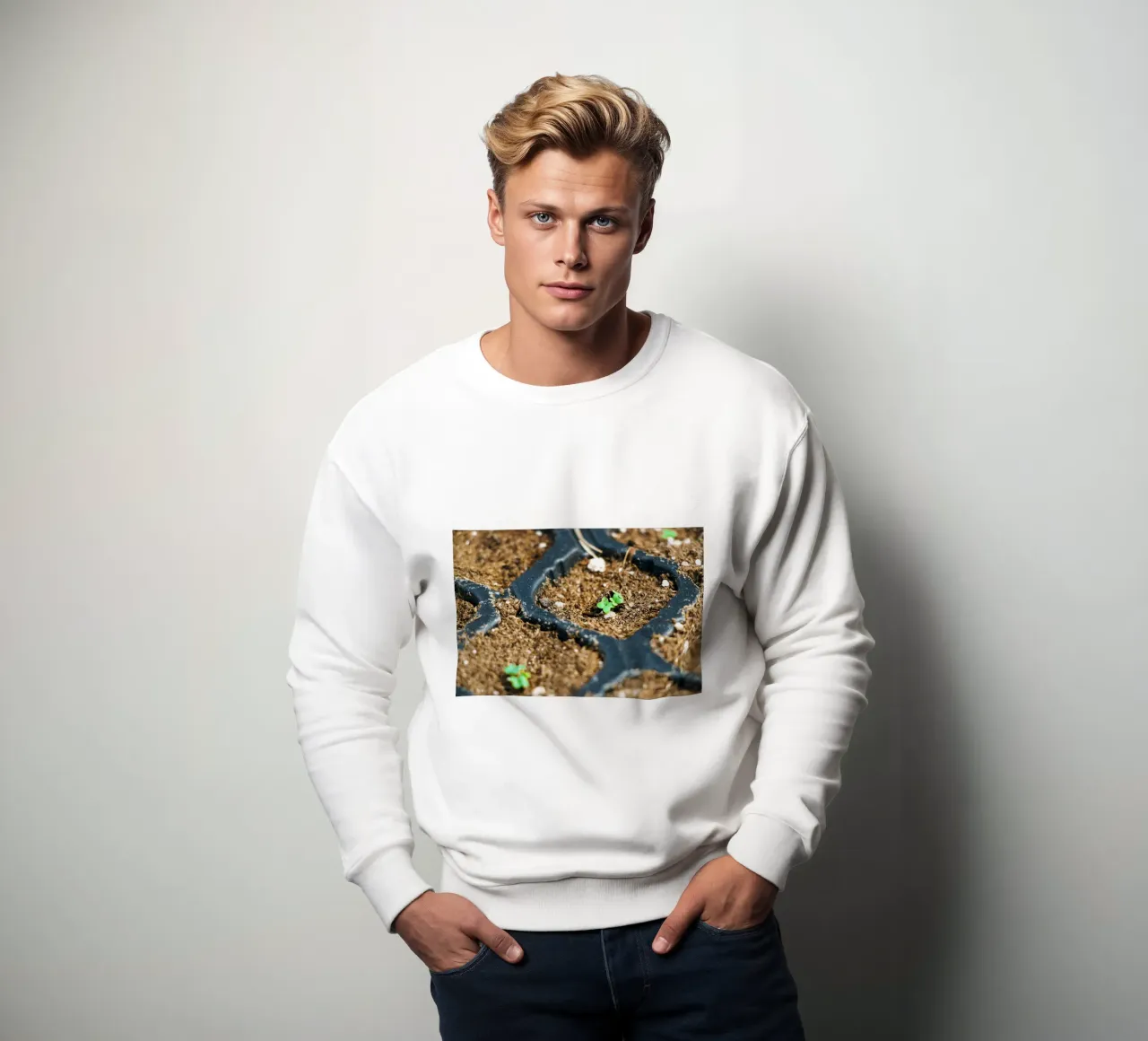 Tiny Beginnings - Seedlings Fine Art Print sudadera de jay