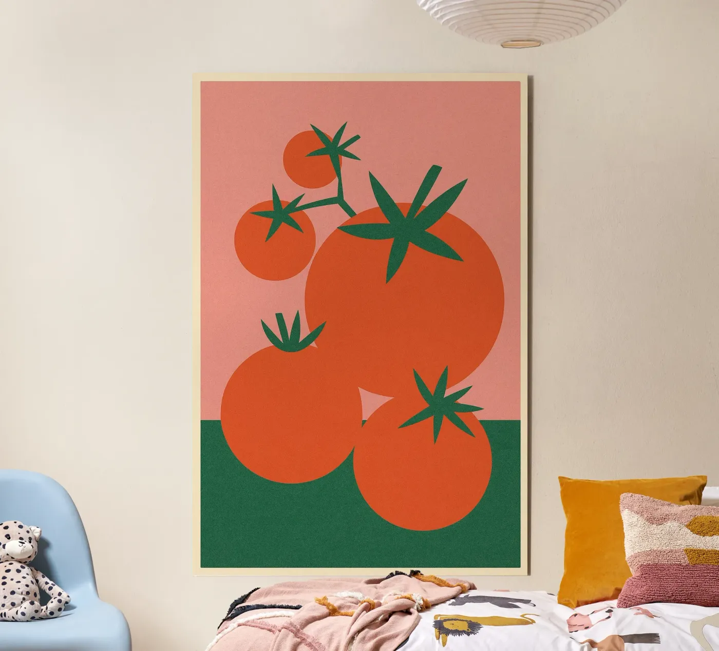 Tomatoes alluminio dibond da PurePeachStudio
