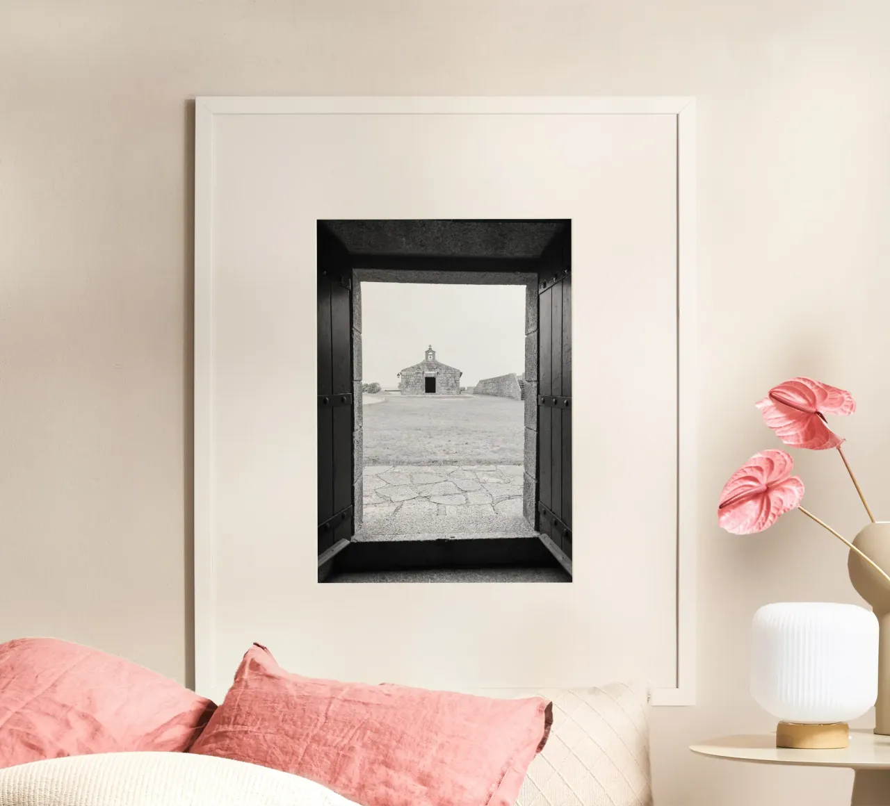 Fortezza poster con telaio in plastica da rafael campezato