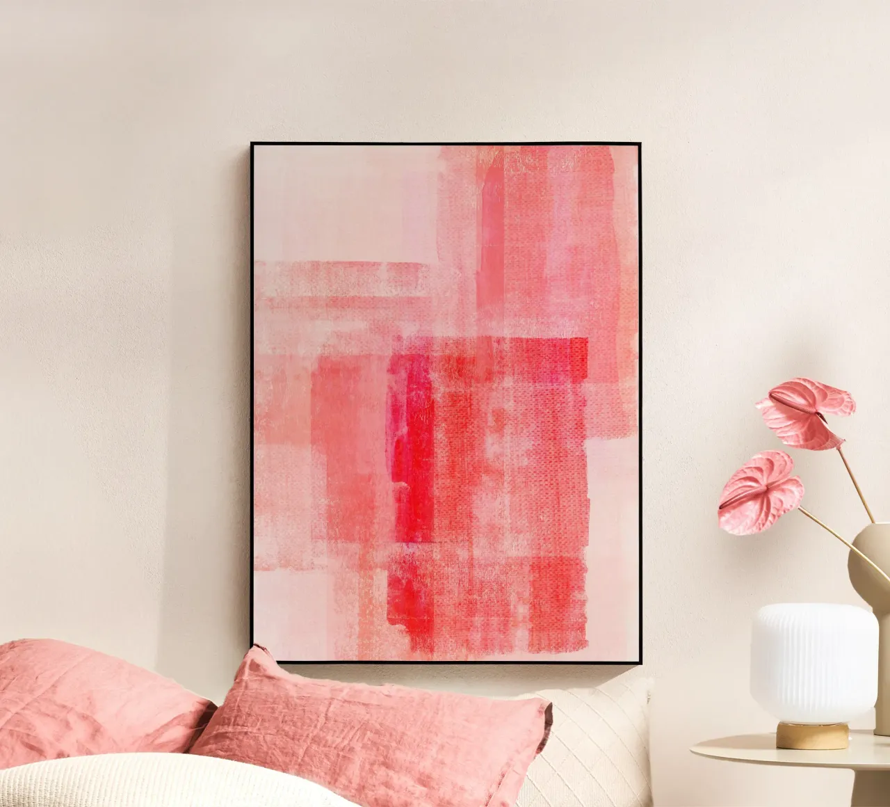 Surfaces 15 | Textured Red on Pink plexiglass da sabidussi