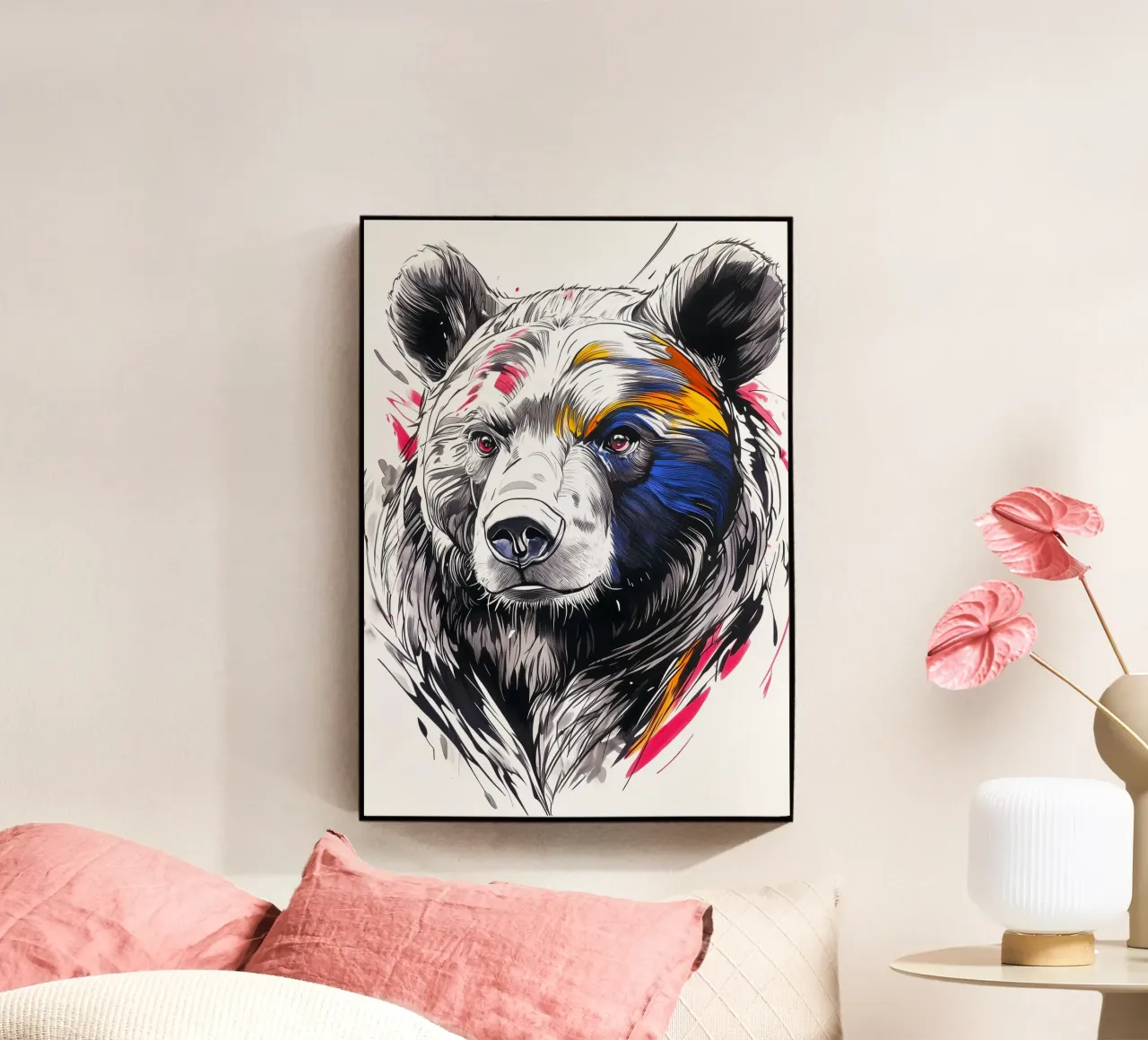 Orso animale plexiglass da Justyna Jaszke JBJart