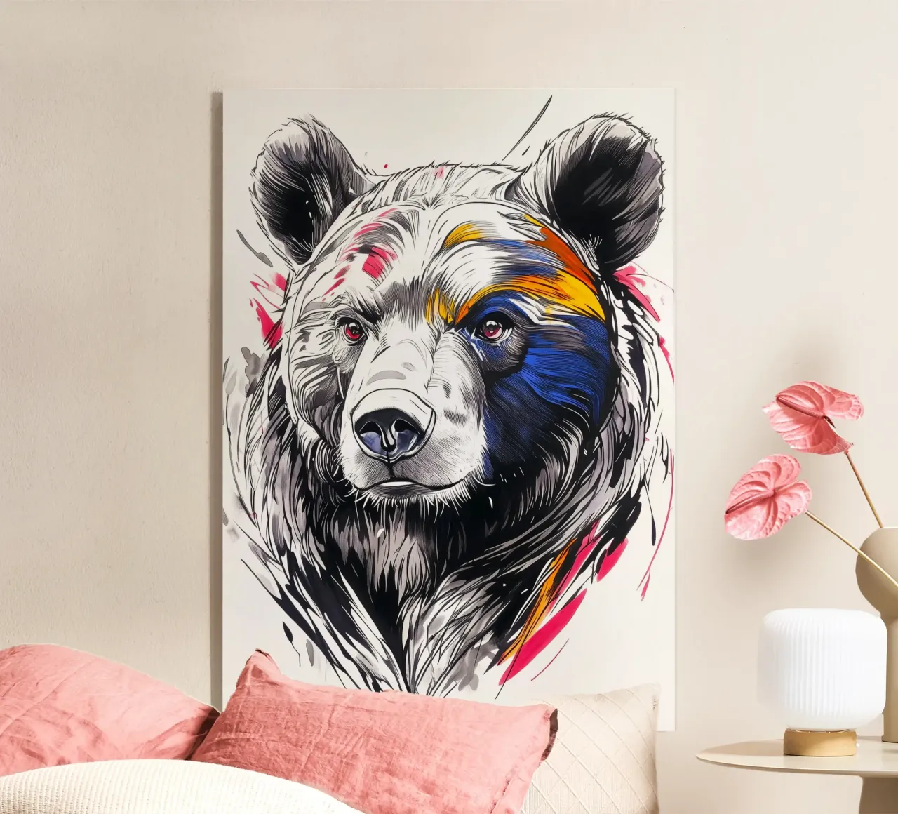 Orso animale plexiglass da Justyna Jaszke JBJart