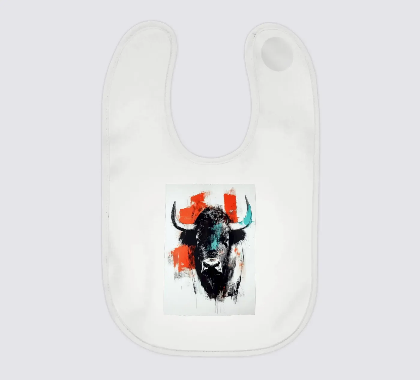 Animal bison bavaglino da Justyna Jaszke JBJart