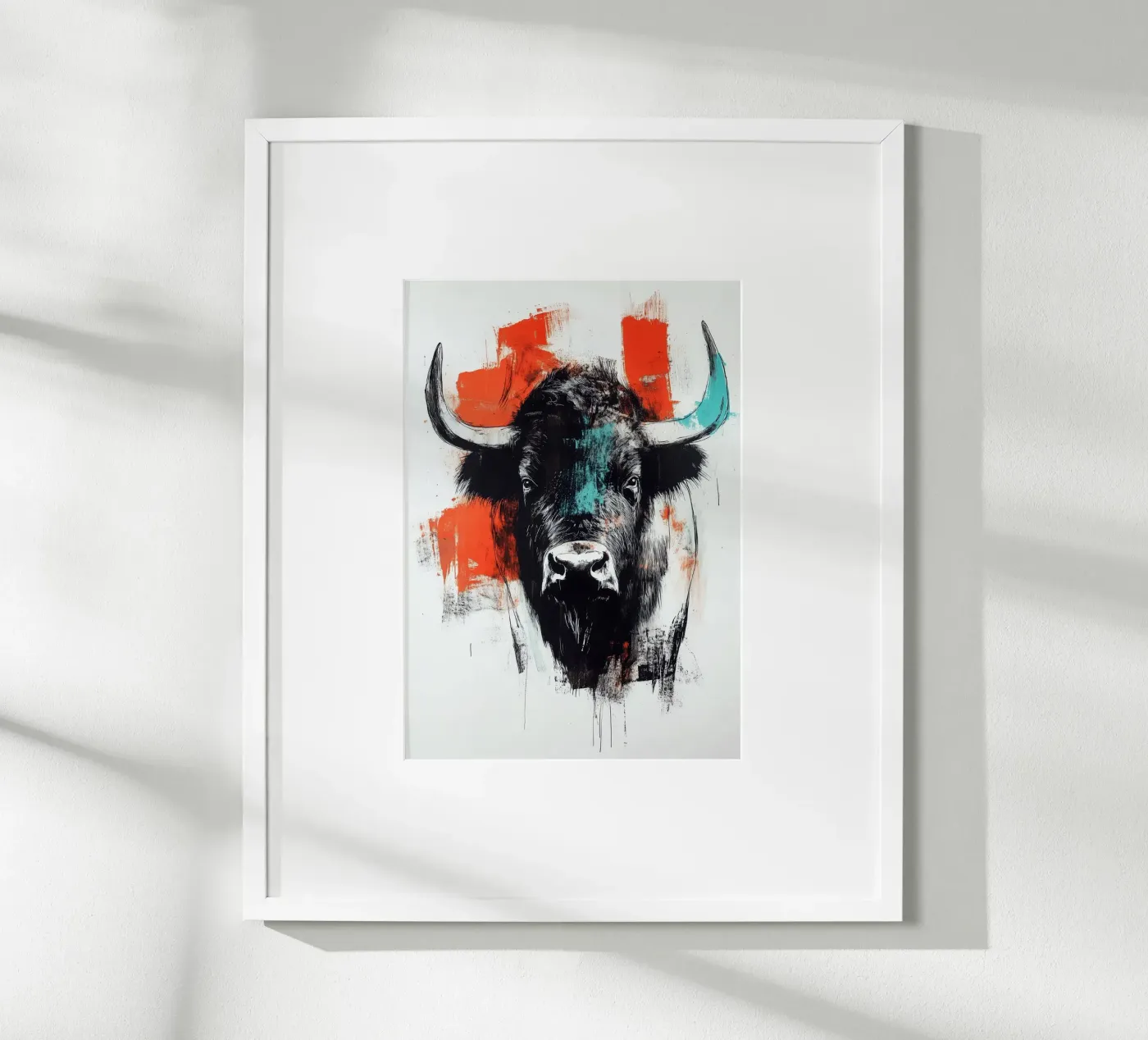 Animale bisonte poster da Justyna Jaszke JBJart