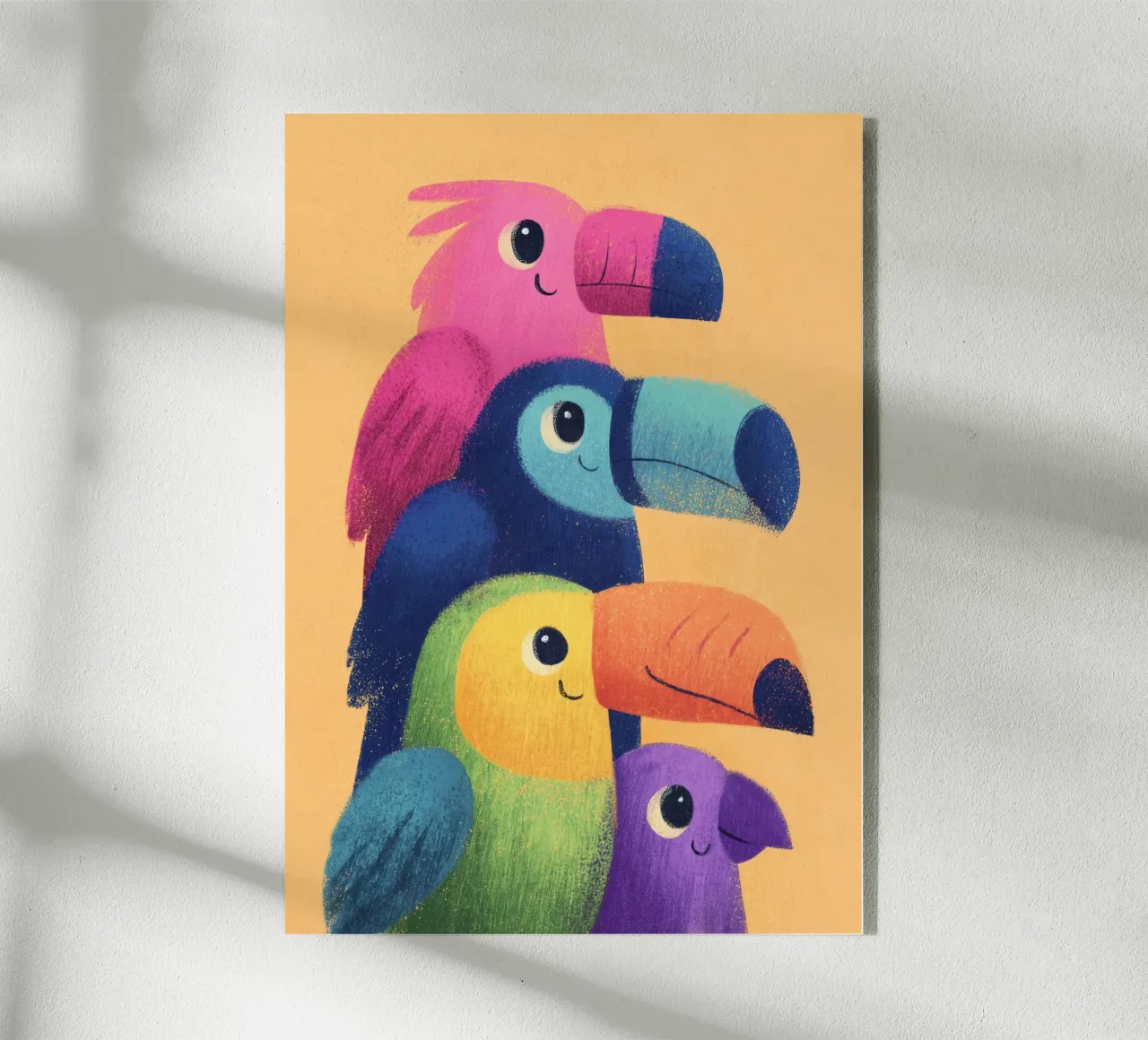 Rainbow Beaks plexiglass da Kiara