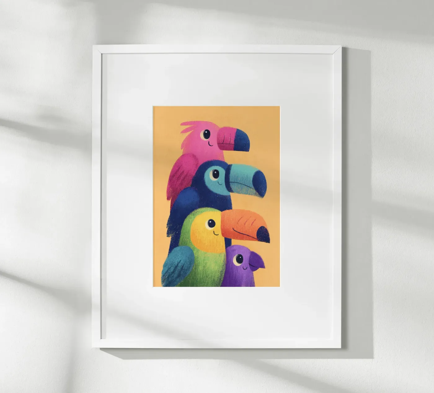 Rainbow Beaks poster da Kiara