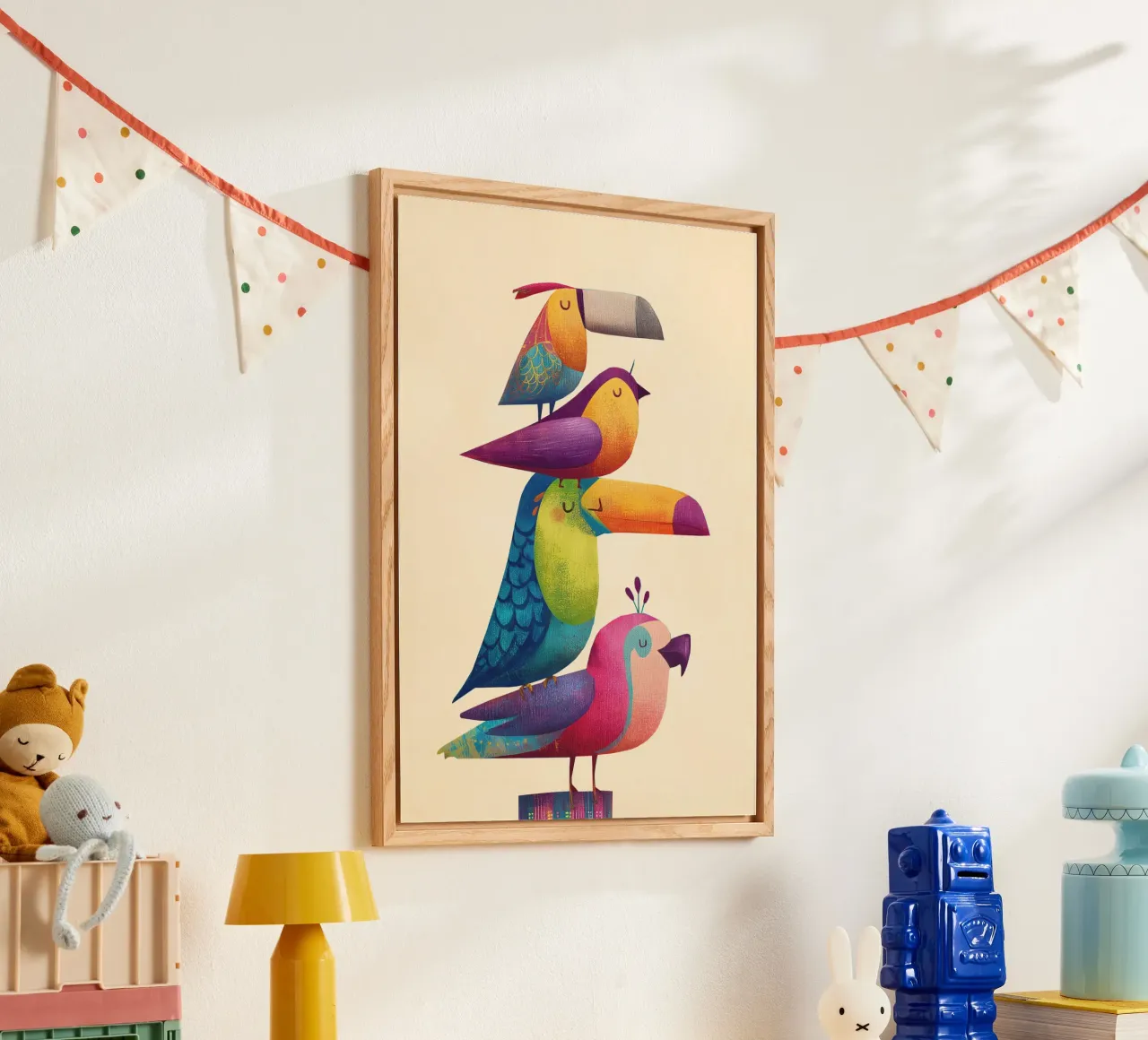 Rainbow Birds plexiglass da Kiara